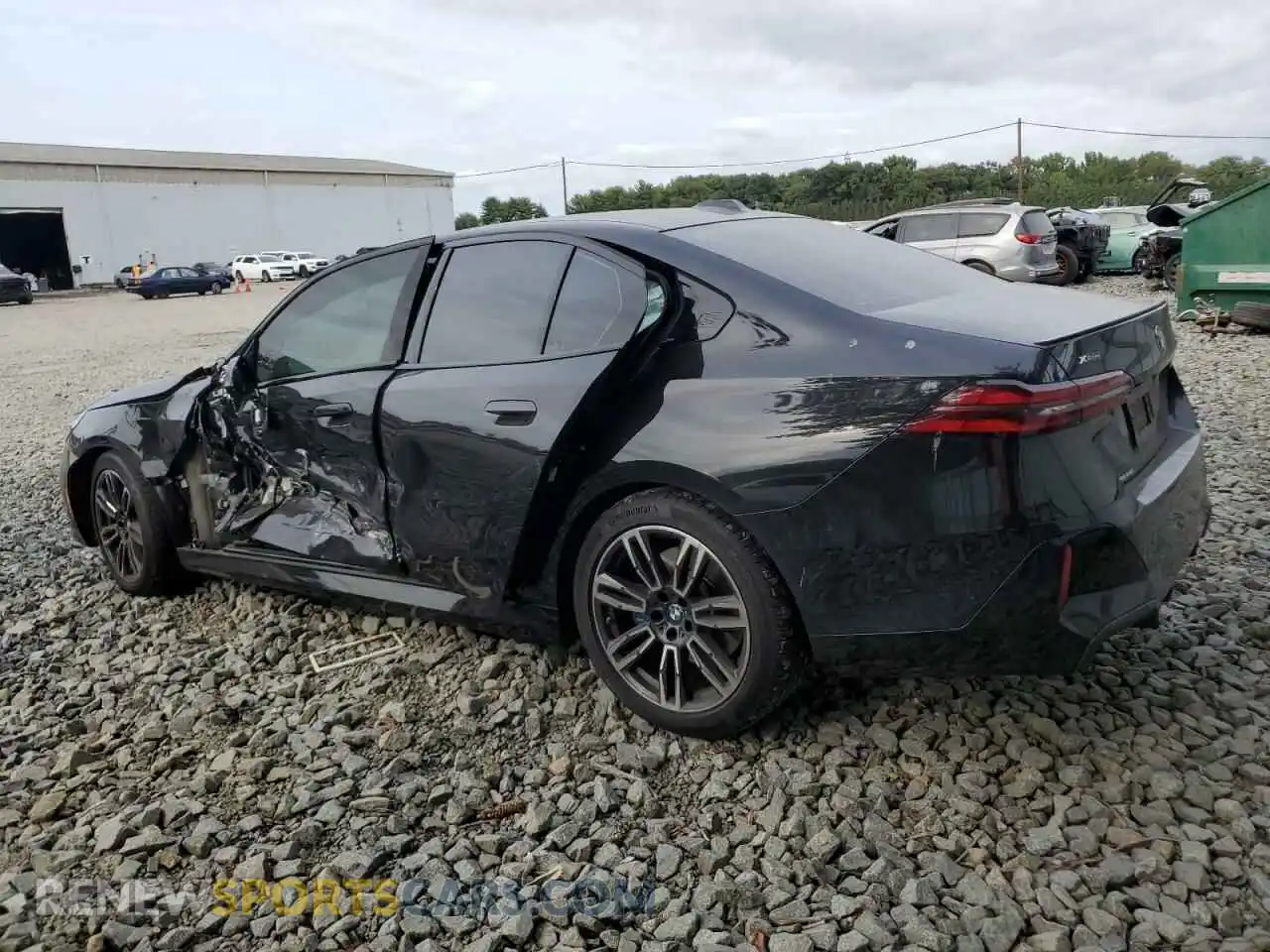 2 Photograph of a damaged car WBA63FJ0XRCR86553 BMW 5 SERIES 2024