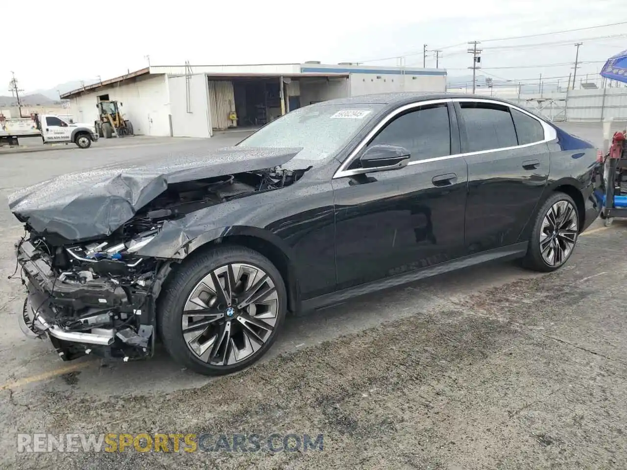 1 Photograph of a damaged car WBA43FJ03SCU40092 BMW 5 SERIES 2025