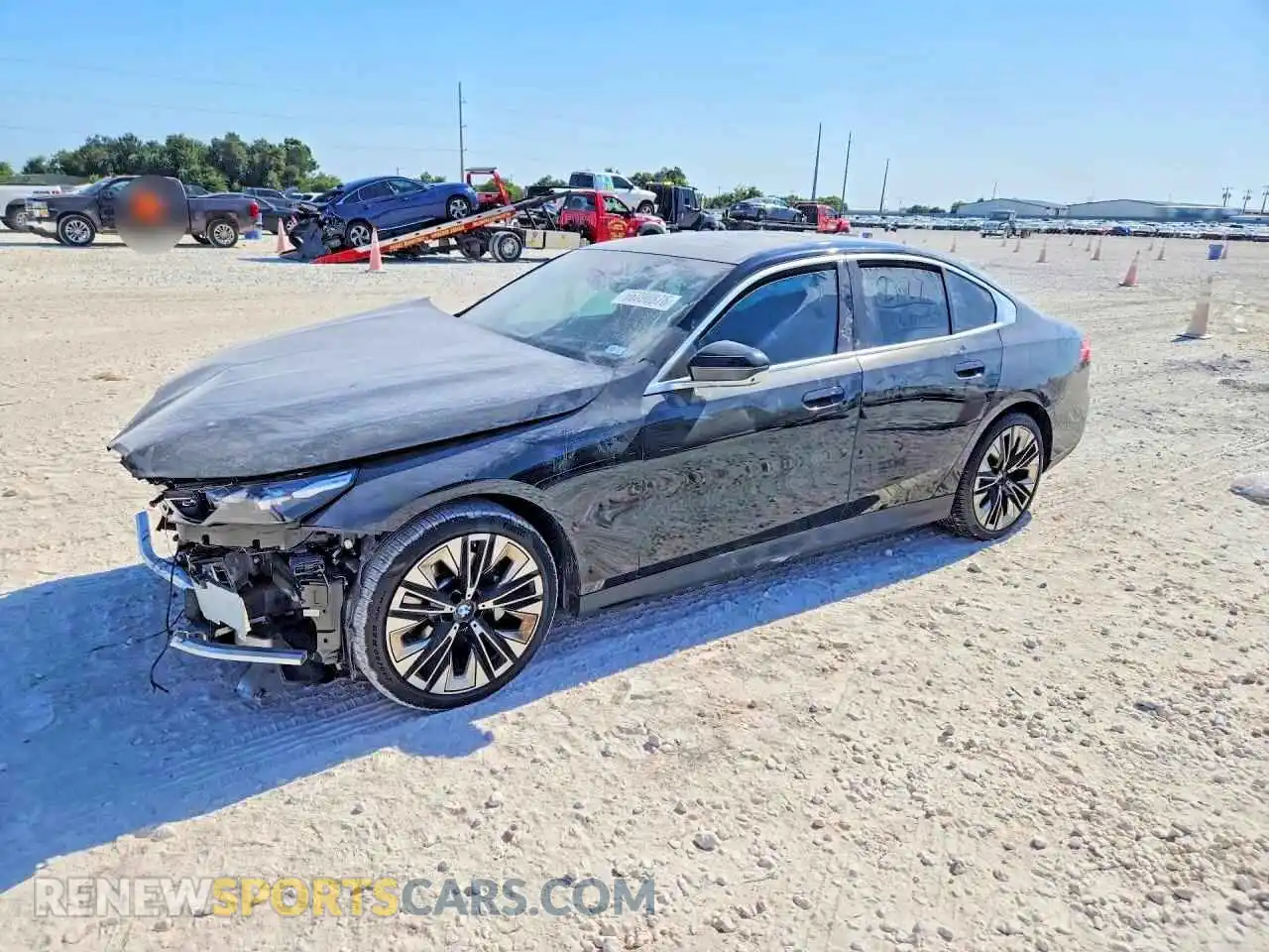 1 Photograph of a damaged car WBA43FJ05SCU25934 BMW 5 SERIES 2025