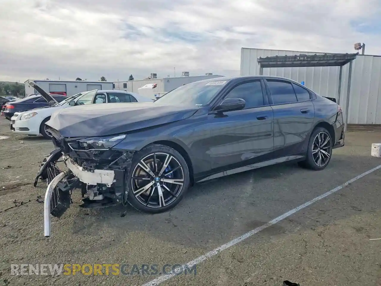 1 Photograph of a damaged car WBA43FJ07SCU32819 BMW 5 SERIES 2025