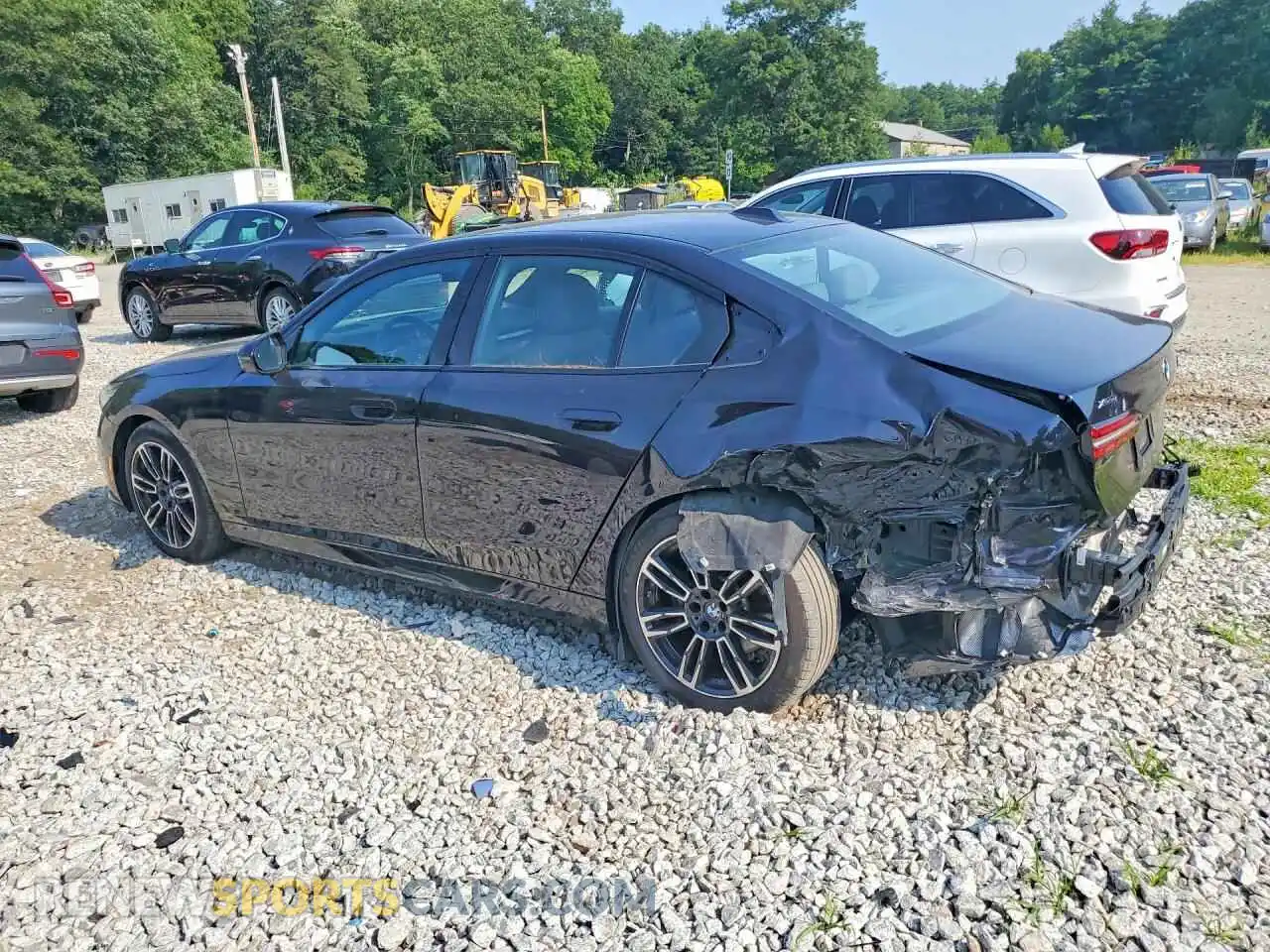 2 Photograph of a damaged car WBA63FJ00SCT50133 BMW 5 SERIES 2025