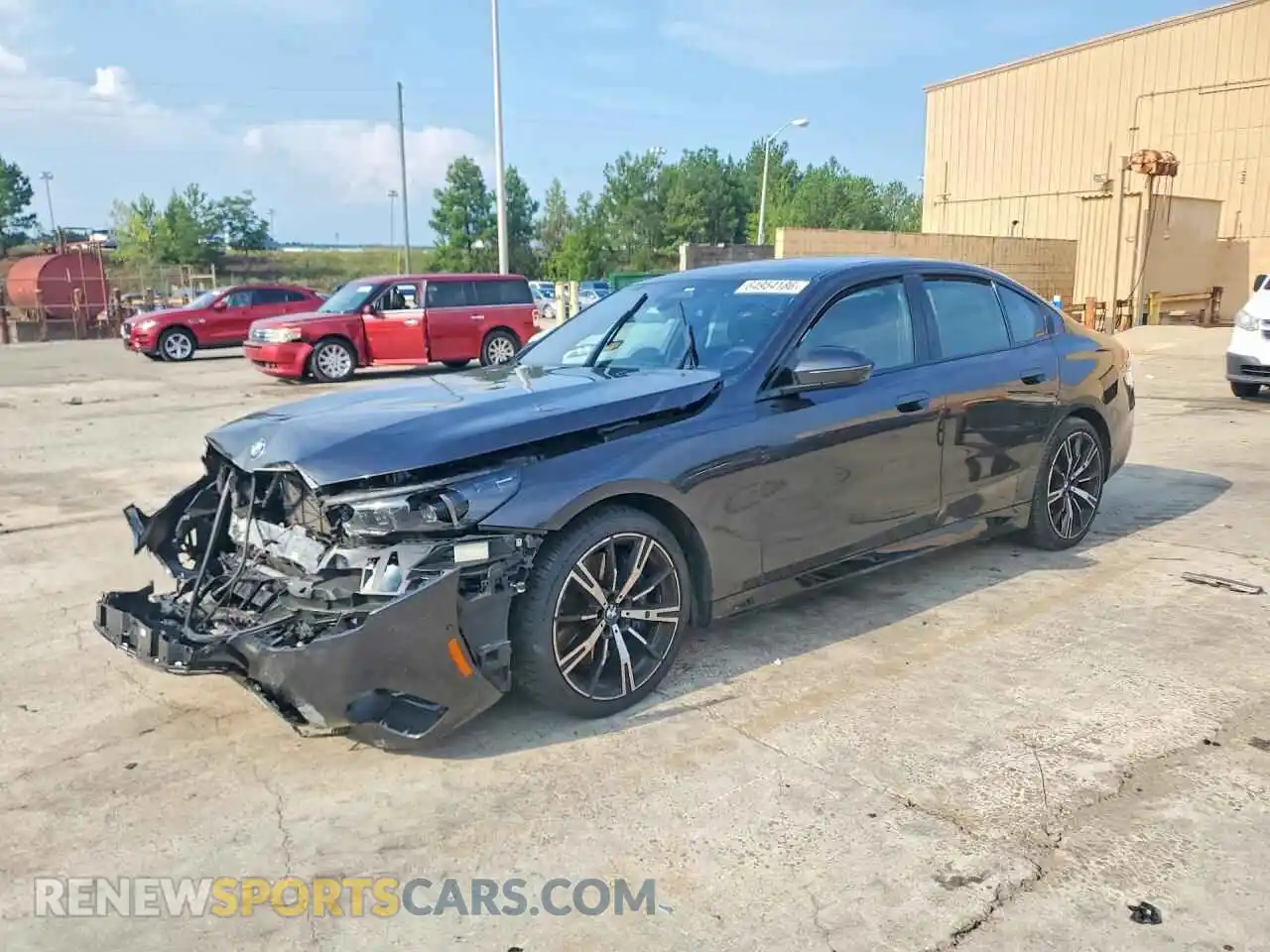 1 Photograph of a damaged car WBA63FJ06SCT85047 BMW 5 SERIES 2025