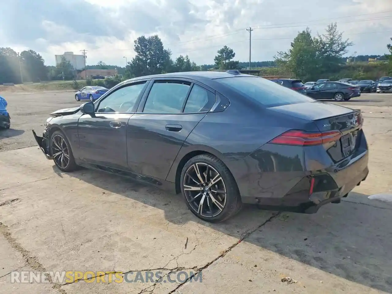 2 Photograph of a damaged car WBA63FJ06SCT85047 BMW 5 SERIES 2025