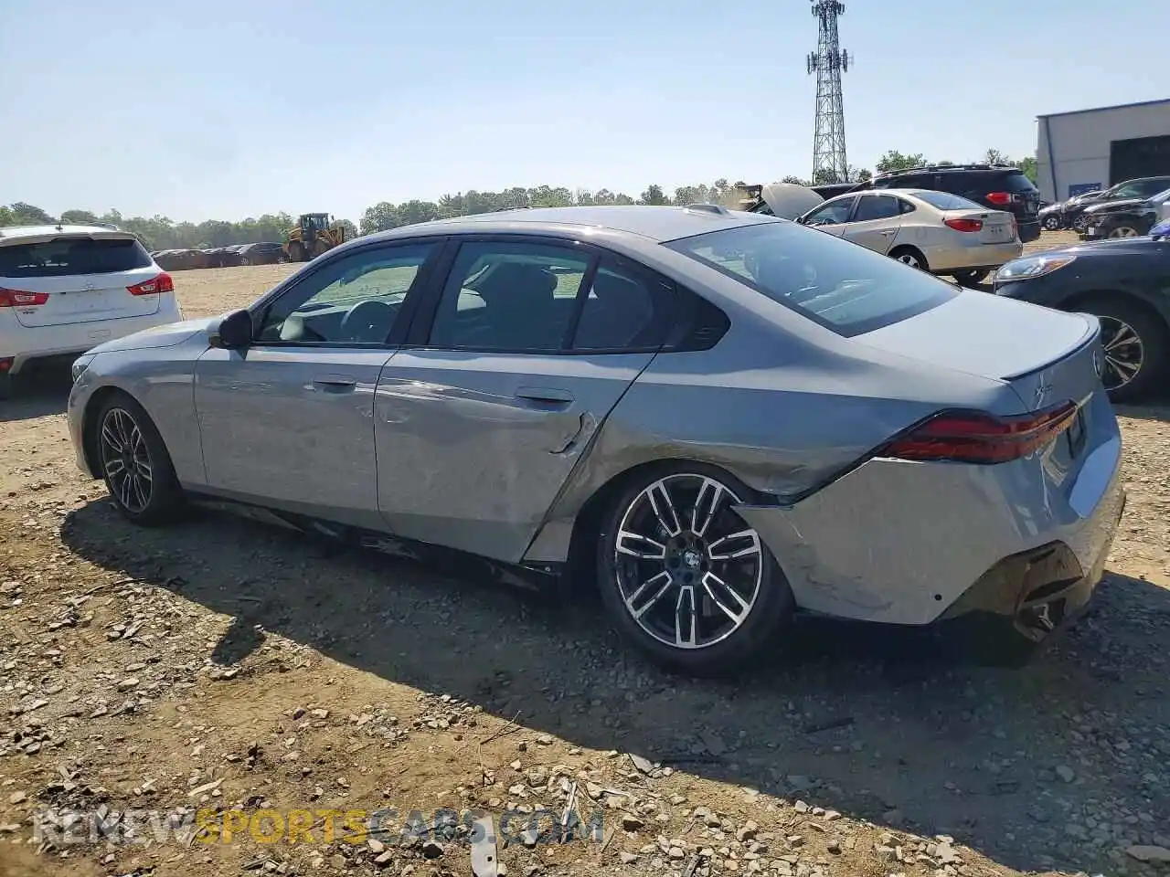 2 Photograph of a damaged car WBA63FJ0XSCU07759 BMW 5 SERIES 2025