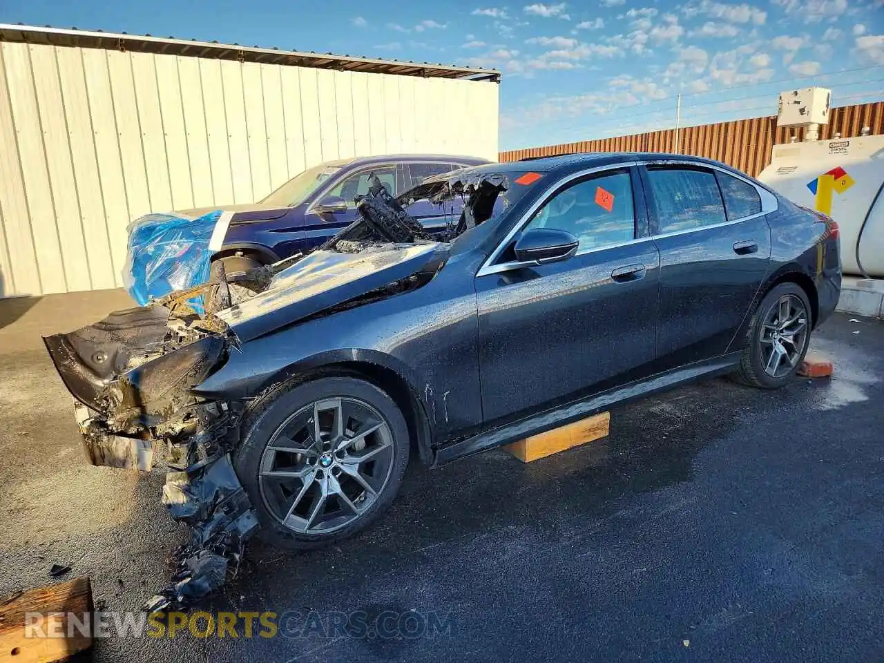 1 Photograph of a damaged car WBA53FJ05TCU96587 BMW 5 SERIES 2026