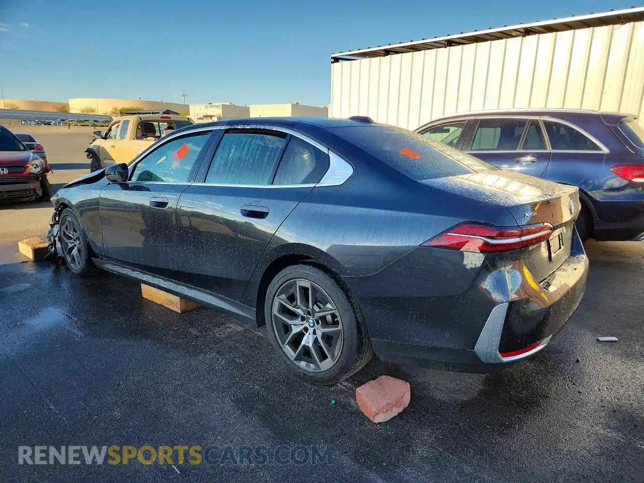 2 Photograph of a damaged car WBA53FJ05TCU96587 BMW 5 SERIES 2026
