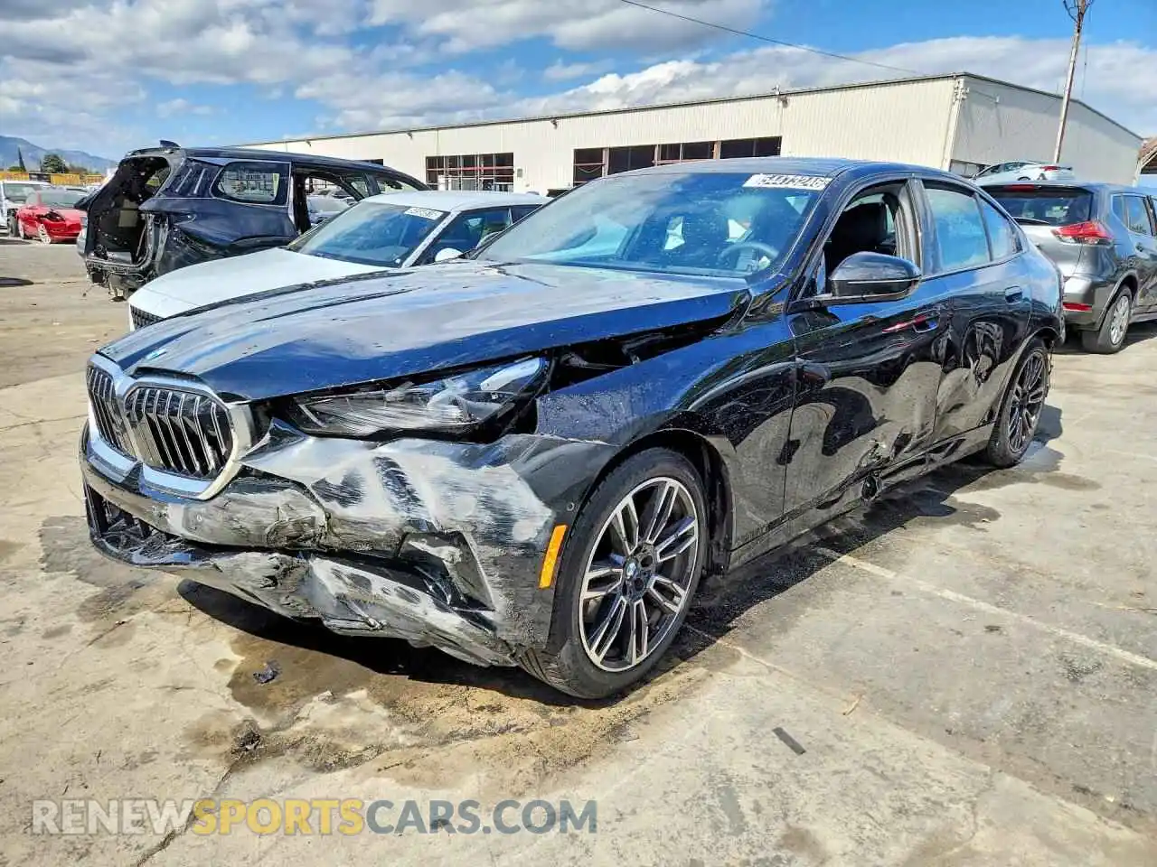 1 fotografías del automóvil dañado WBA53FJ05TCW46035 BMW 5 SERIES 2026