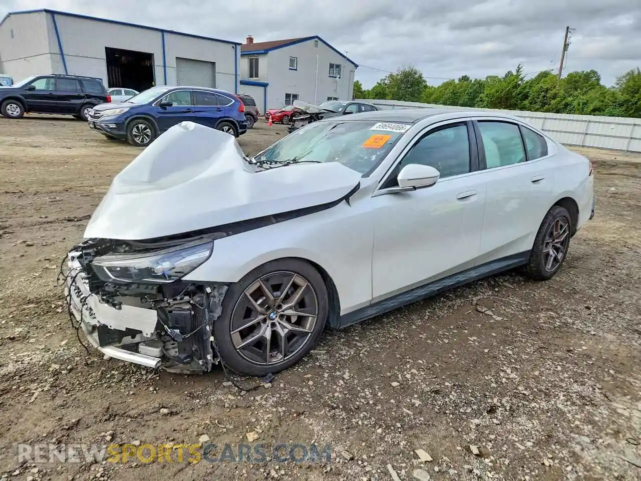 1 Photograph of a damaged car WBA53FJ09TCV85594 BMW 5 SERIES 2026