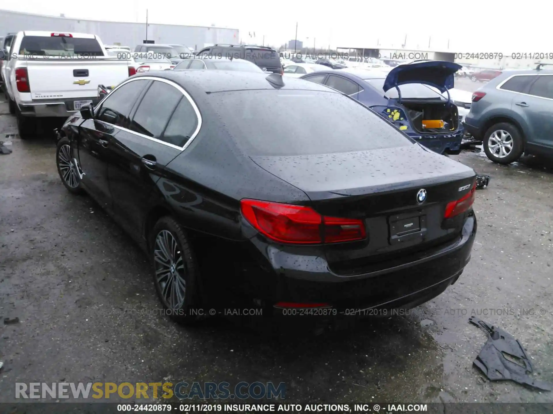 3 fotografías del automóvil dañado WBAJA5C31HG894689 BMW 530 2017
