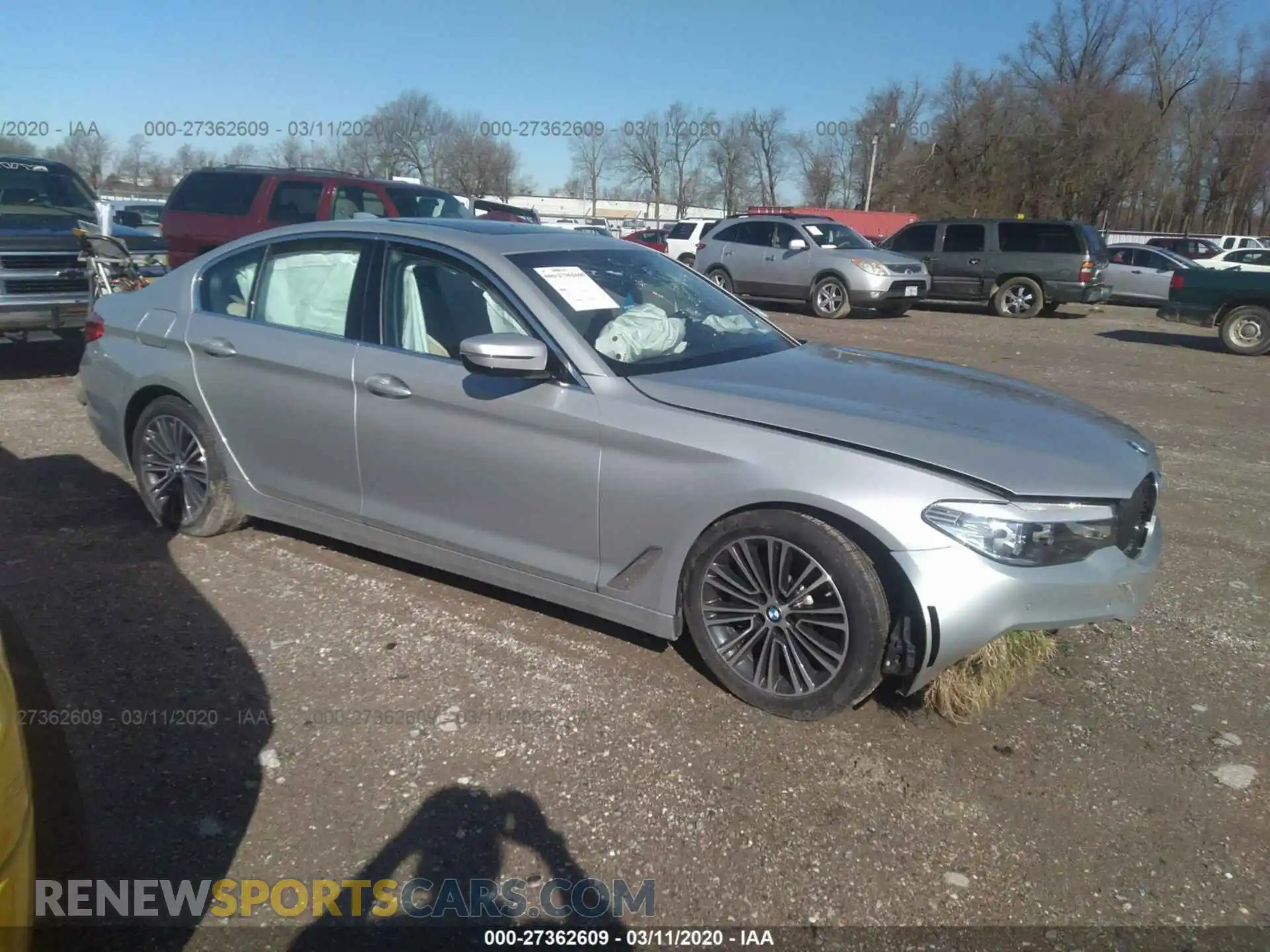 1 Photograph of a damaged car WBAJR3C04LCD07245 BMW 530 2020