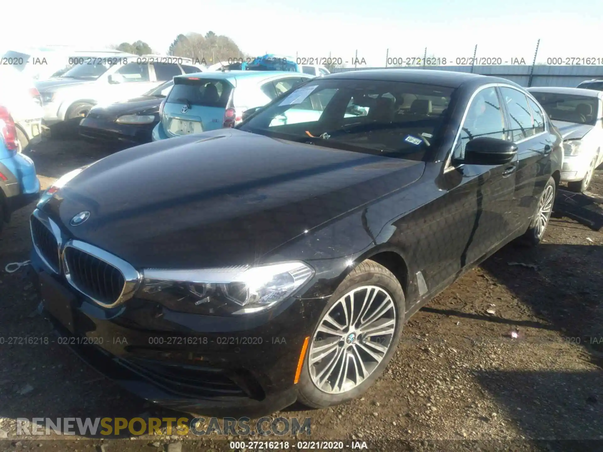 2 fotografías del automóvil dañado WBAJR3C08LWW60633 BMW 530 2020