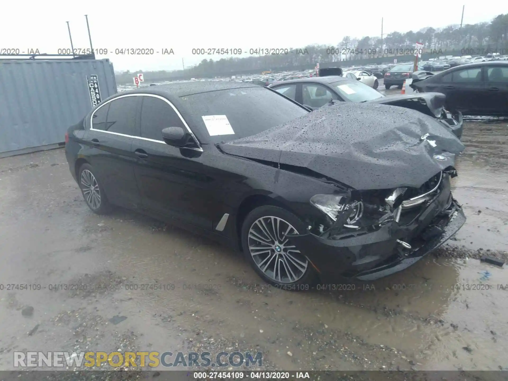 1 Photograph of a damaged car WBAJR7C08LCD61185 BMW 530 2020