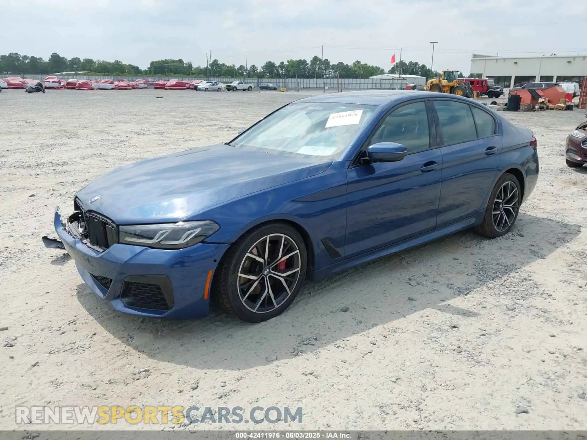 2 fotografías del automóvil dañado WBA53BH01NWX80847 BMW 530 2022