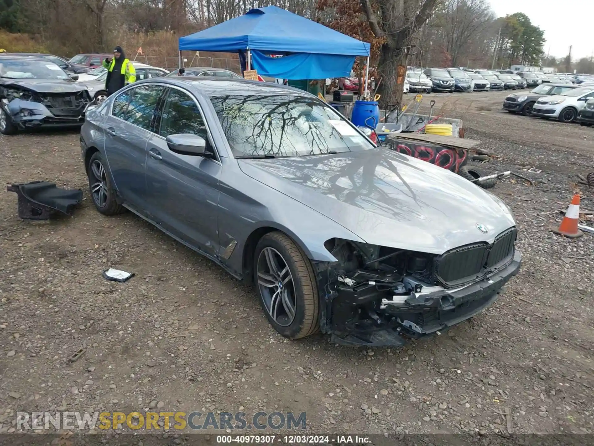 1 Photograph of a damaged car WBA13BJ02PWX97927 BMW 530 2023