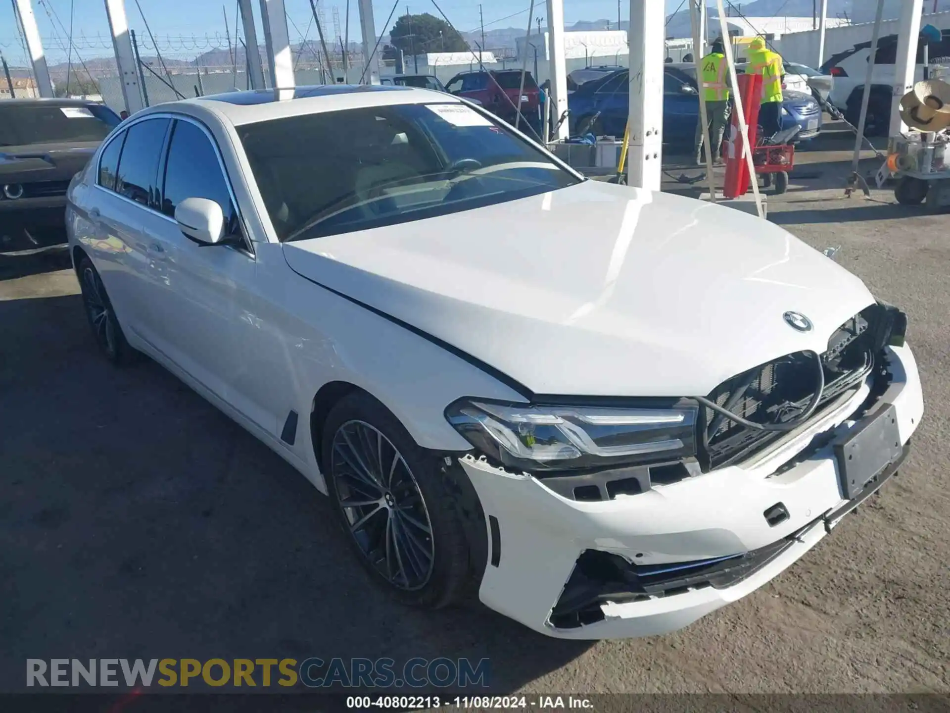 1 Photograph of a damaged car WBA53BH01PWY21402 BMW 530 2023