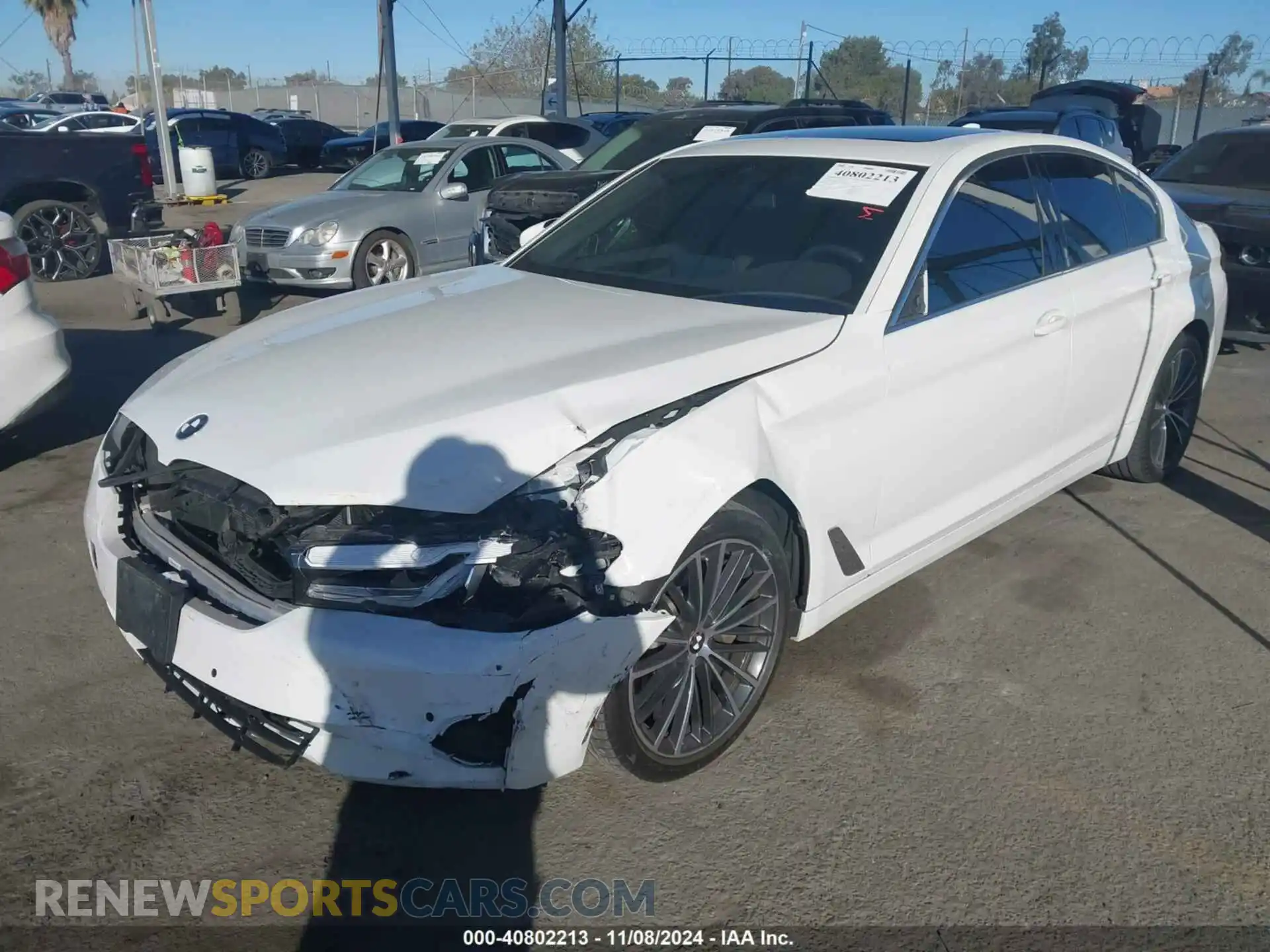 2 Photograph of a damaged car WBA53BH01PWY21402 BMW 530 2023