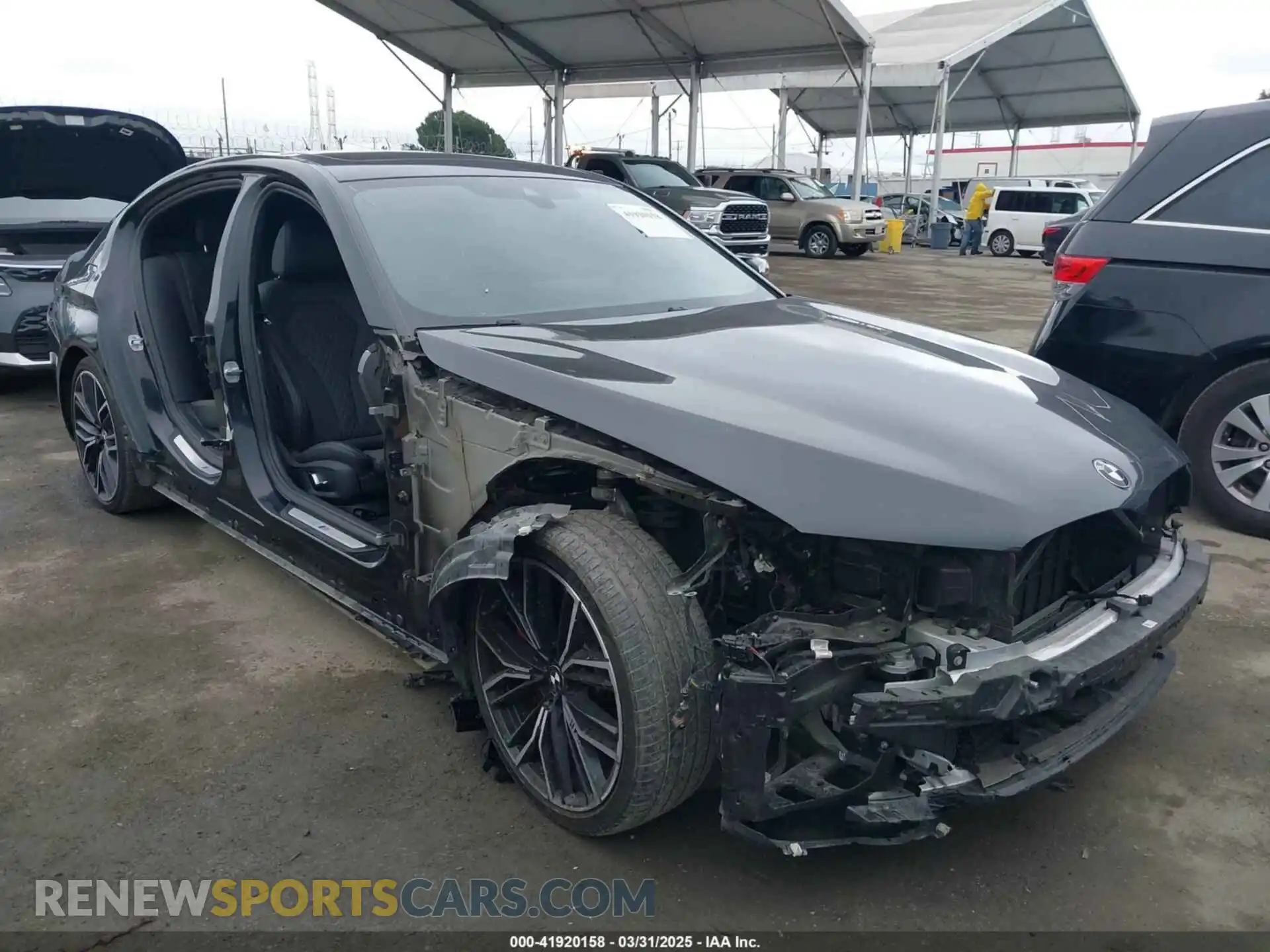 1 Photograph of a damaged car WBA53BH03PCL88876 BMW 530 2023