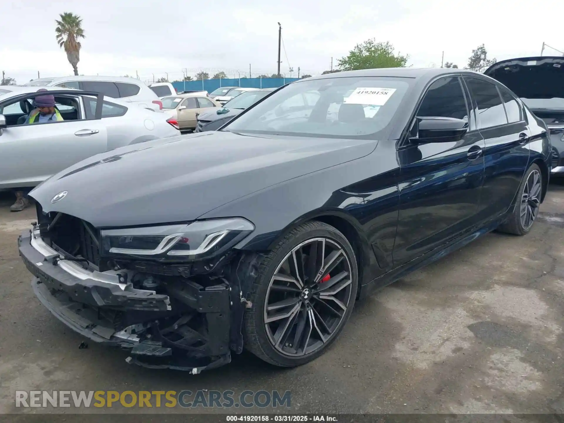 2 Photograph of a damaged car WBA53BH03PCL88876 BMW 530 2023