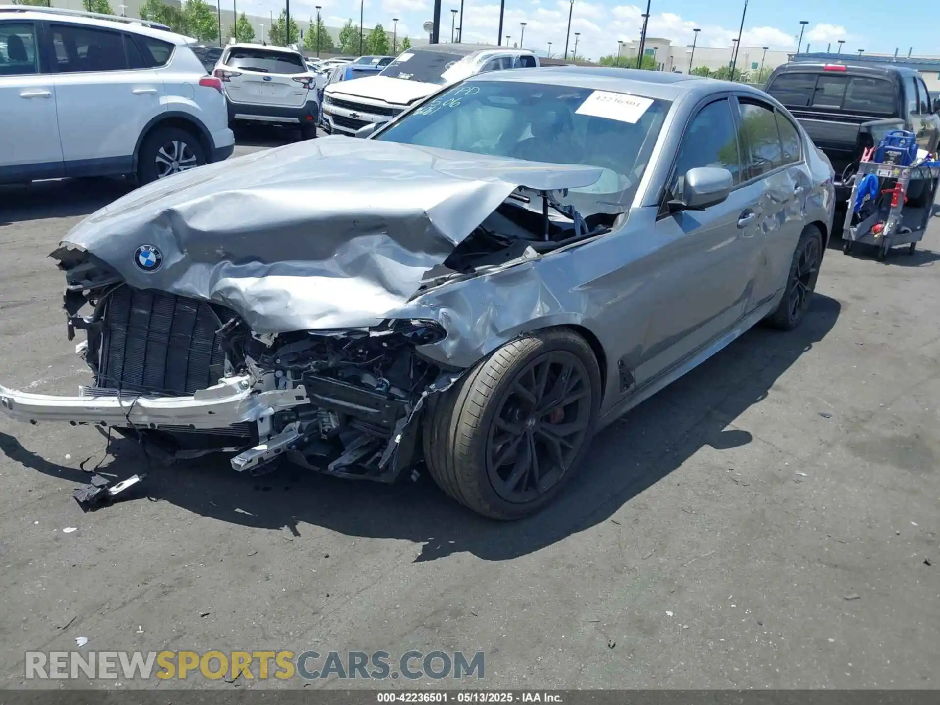 2 Photograph of a damaged car WBA53BH03PWY06061 BMW 530 2023