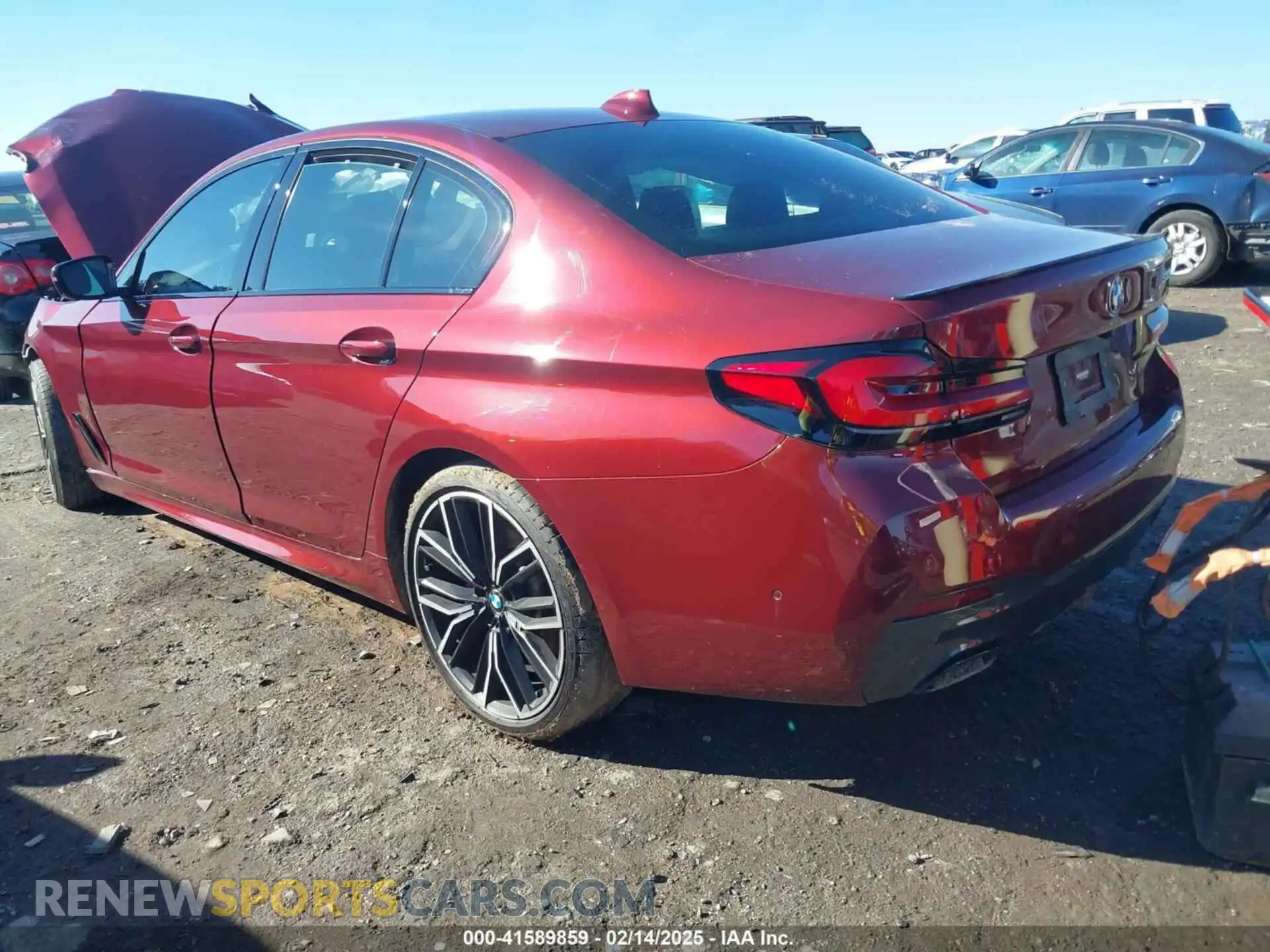 3 Photograph of a damaged car WBA53BH05PCM55865 BMW 530 2023