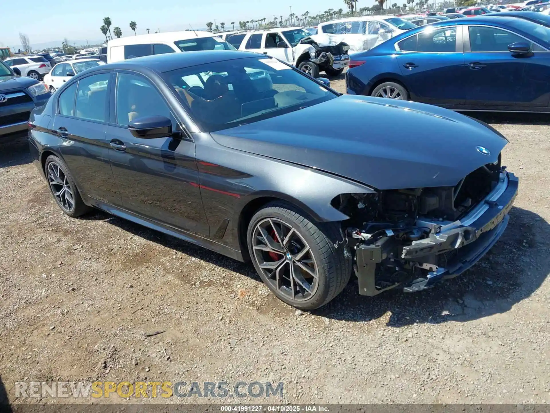 1 Photograph of a damaged car WBA53BH08PCL21884 BMW 530 2023