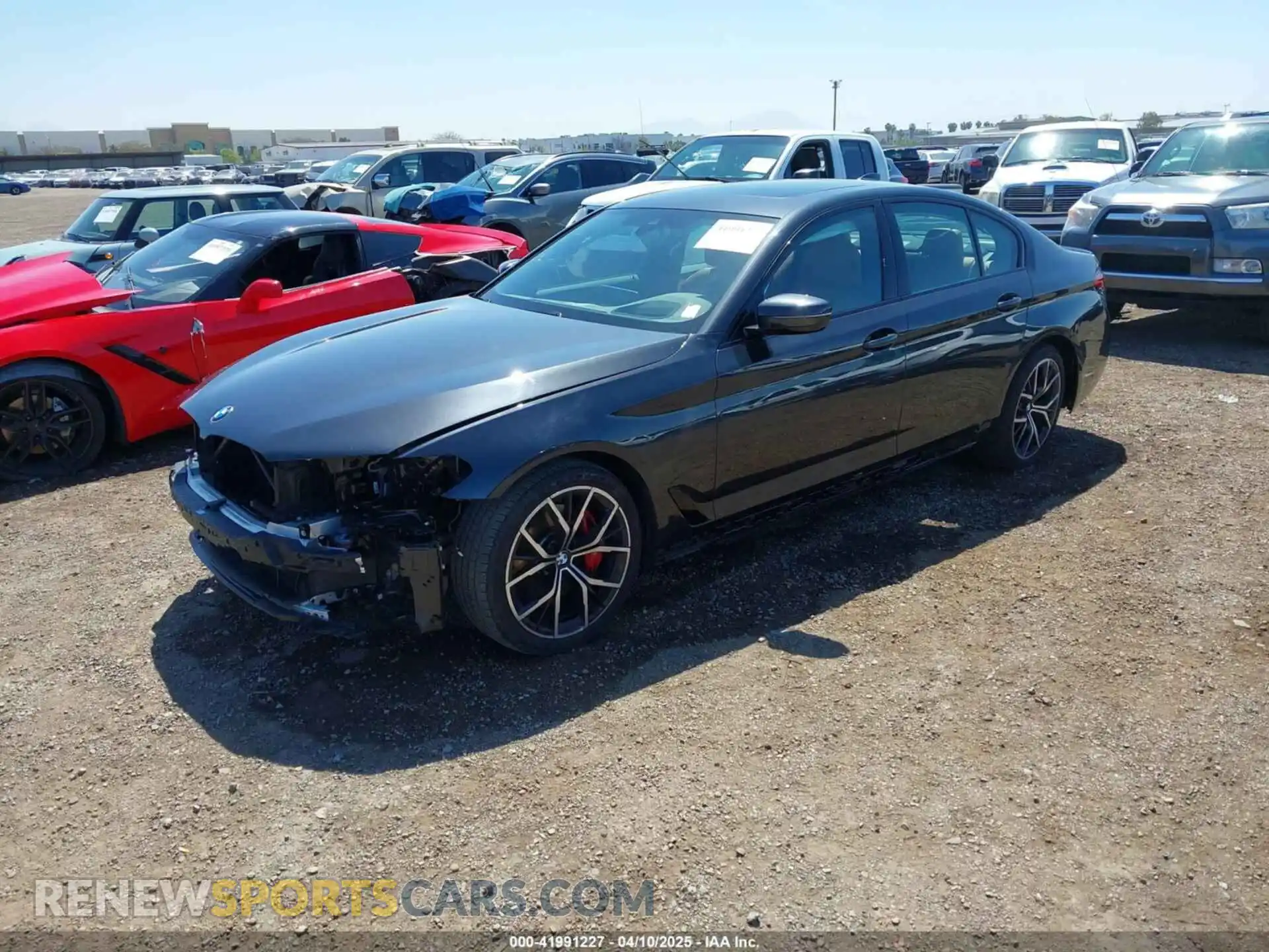 2 Photograph of a damaged car WBA53BH08PCL21884 BMW 530 2023
