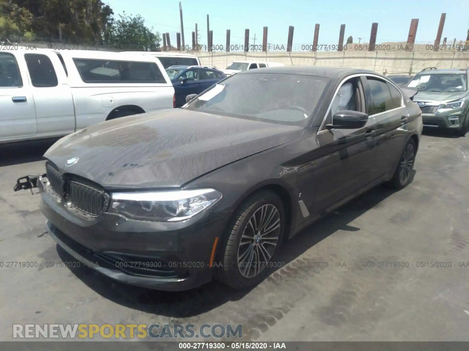 2 Photograph of a damaged car WBAJA9C51KB392472 BMW 530E 2019