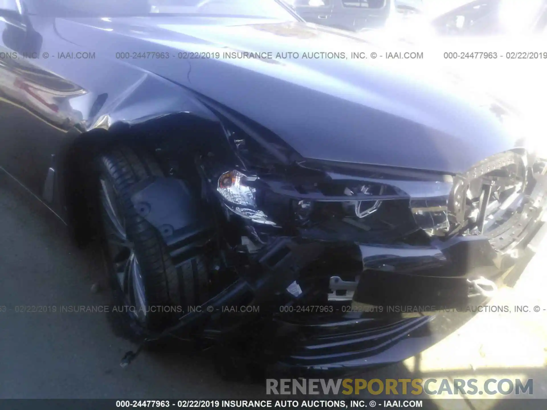 6 Photograph of a damaged car WBAJA9C52KB388527 BMW 530E 2019