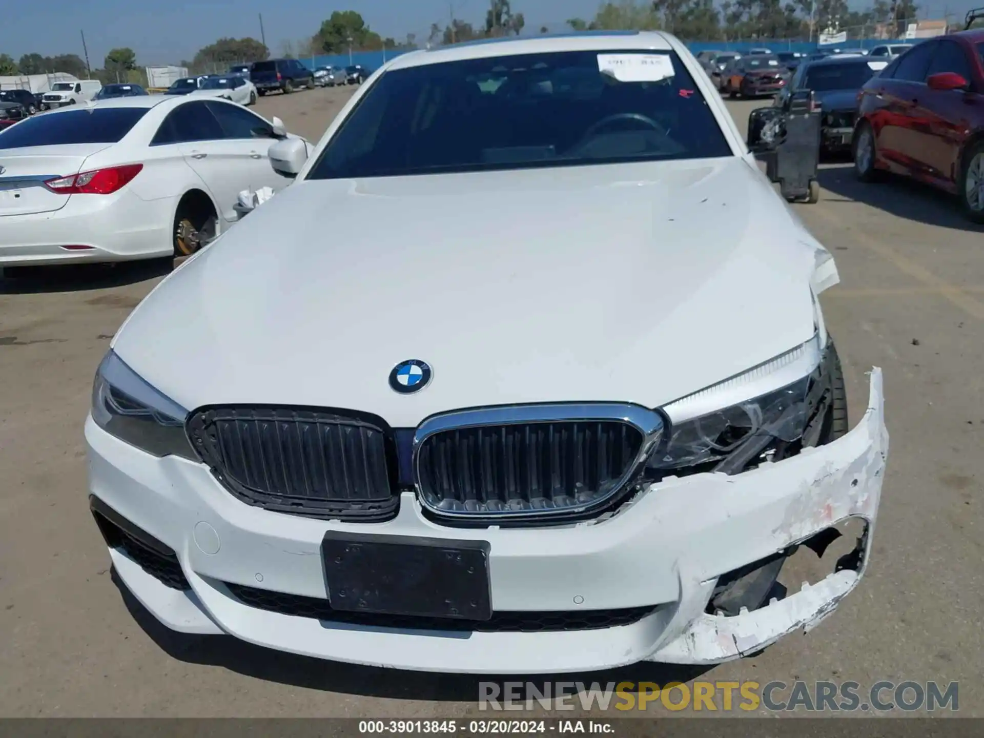 13 Photograph of a damaged car WBAJA9C52KB393596 BMW 530E 2019
