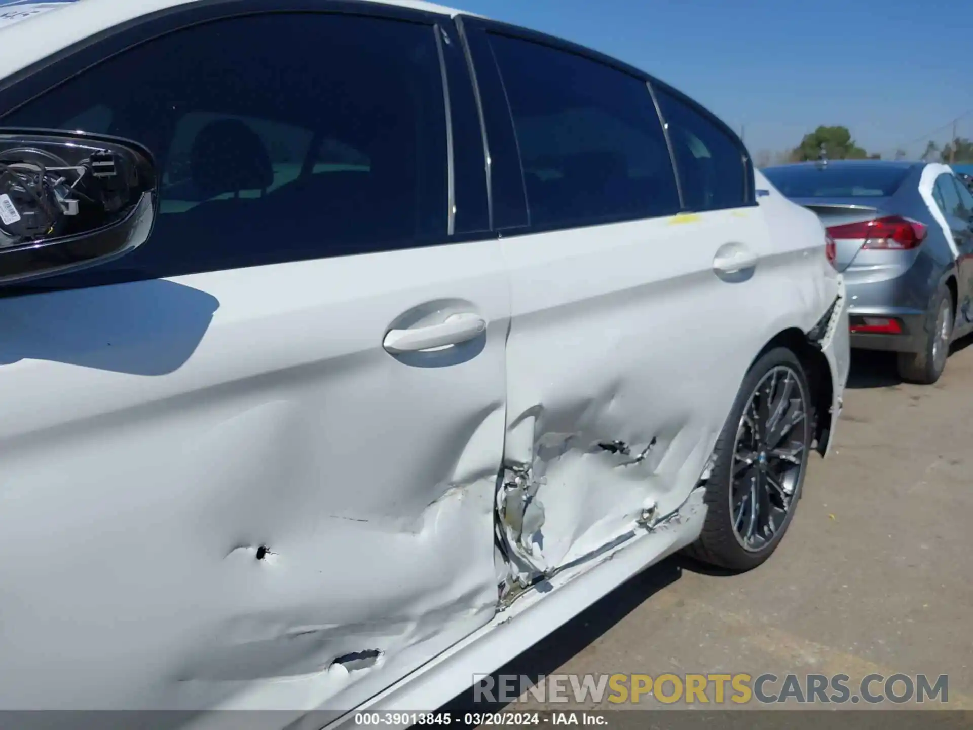 6 Photograph of a damaged car WBAJA9C52KB393596 BMW 530E 2019