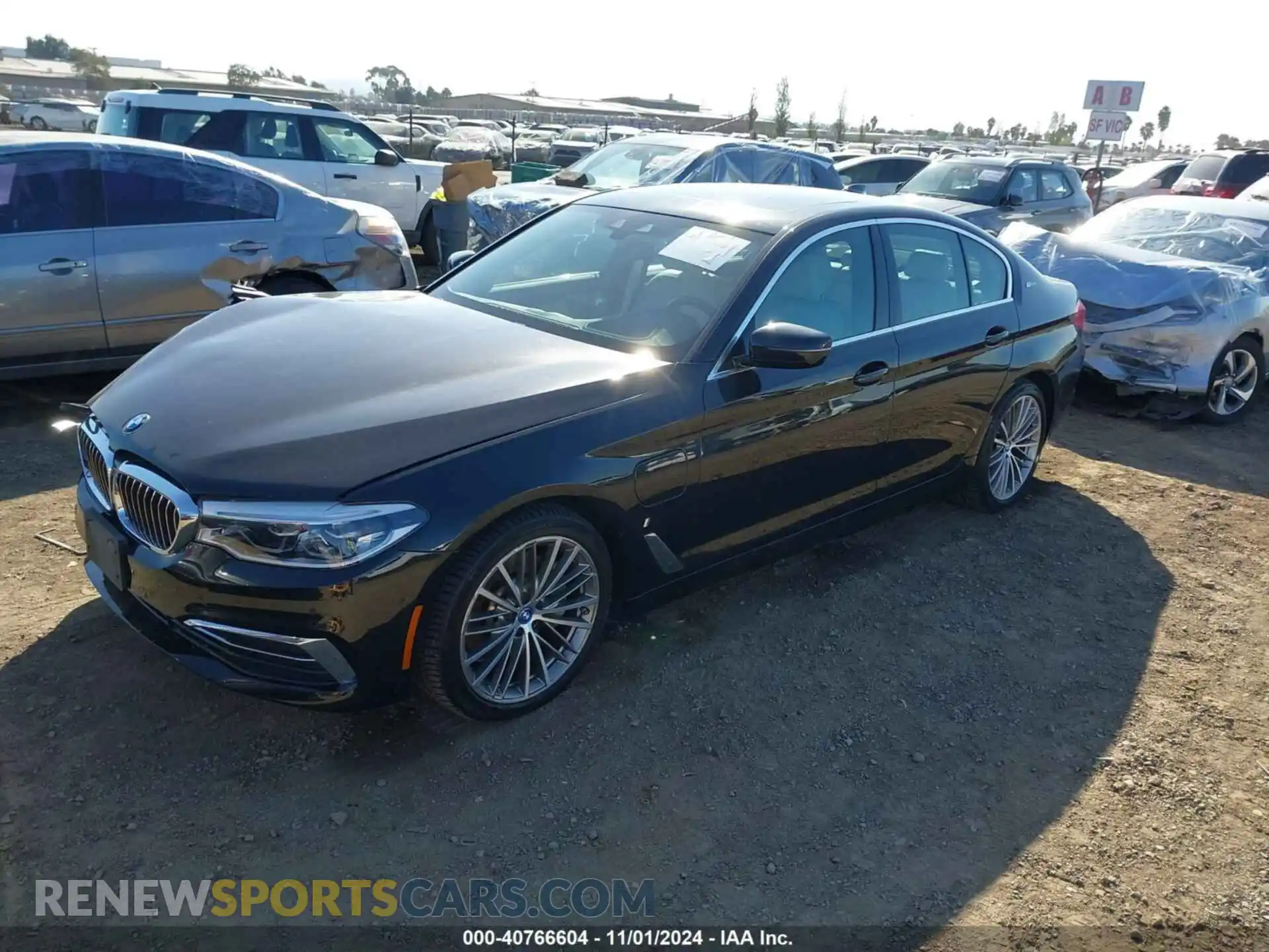 2 Photograph of a damaged car WBAJA9C55KB389882 BMW 530E 2019