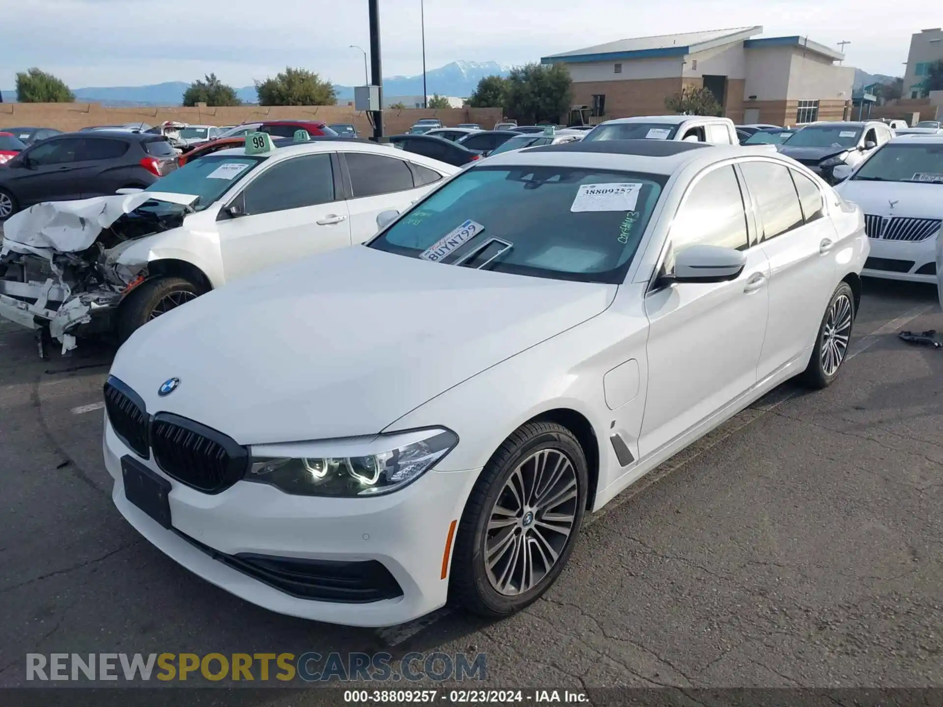 2 Photograph of a damaged car WBAJA9C57KB389625 BMW 530E 2019