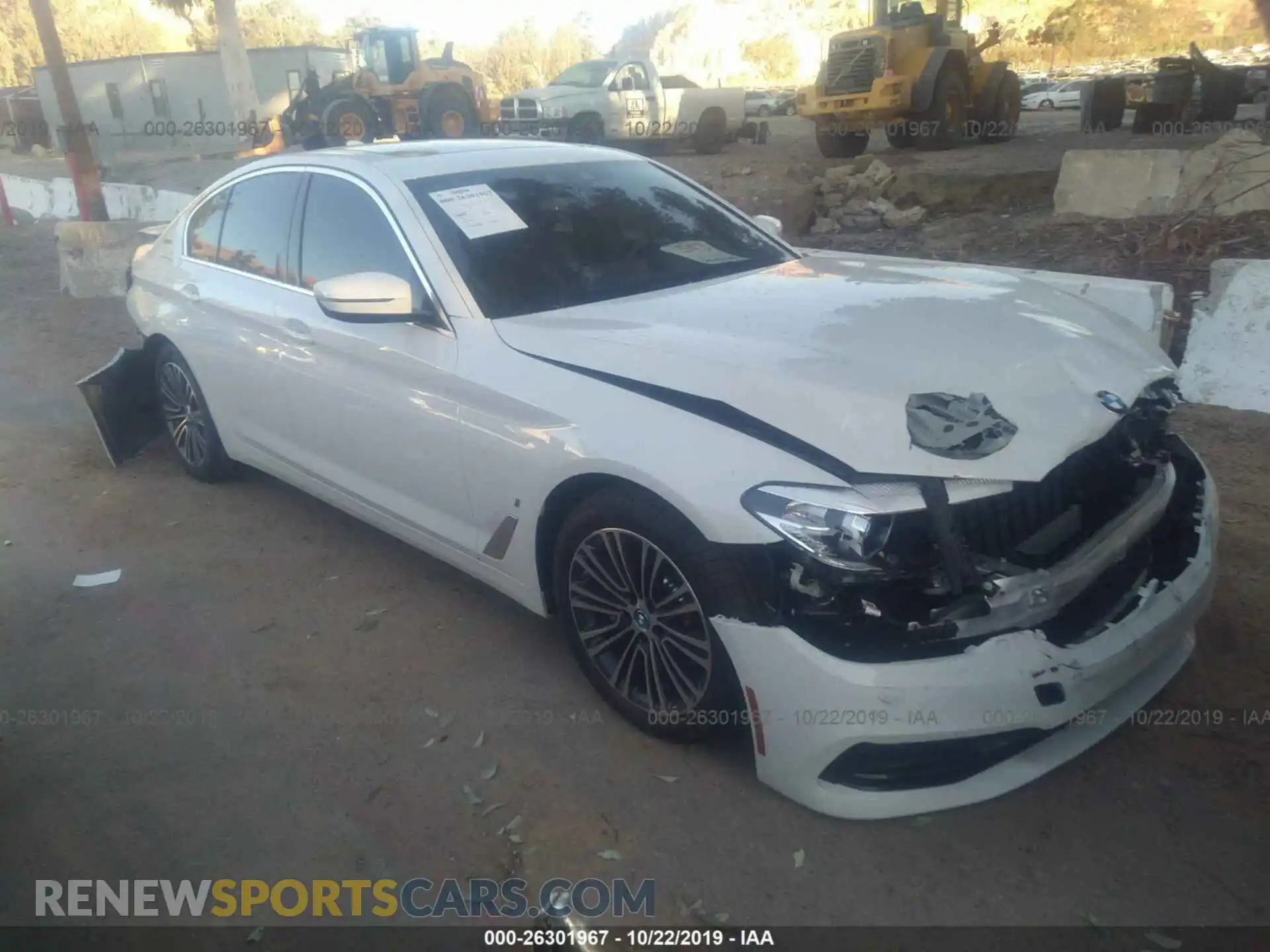 1 Photograph of a damaged car WBAJA9C57KB399278 BMW 530E 2019