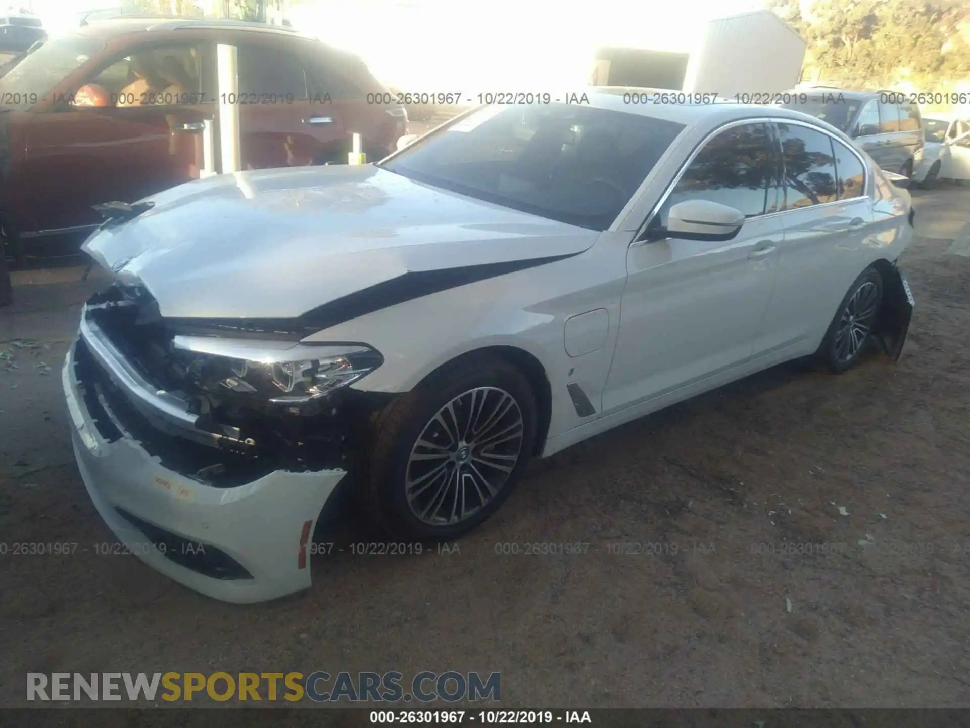 2 Photograph of a damaged car WBAJA9C57KB399278 BMW 530E 2019