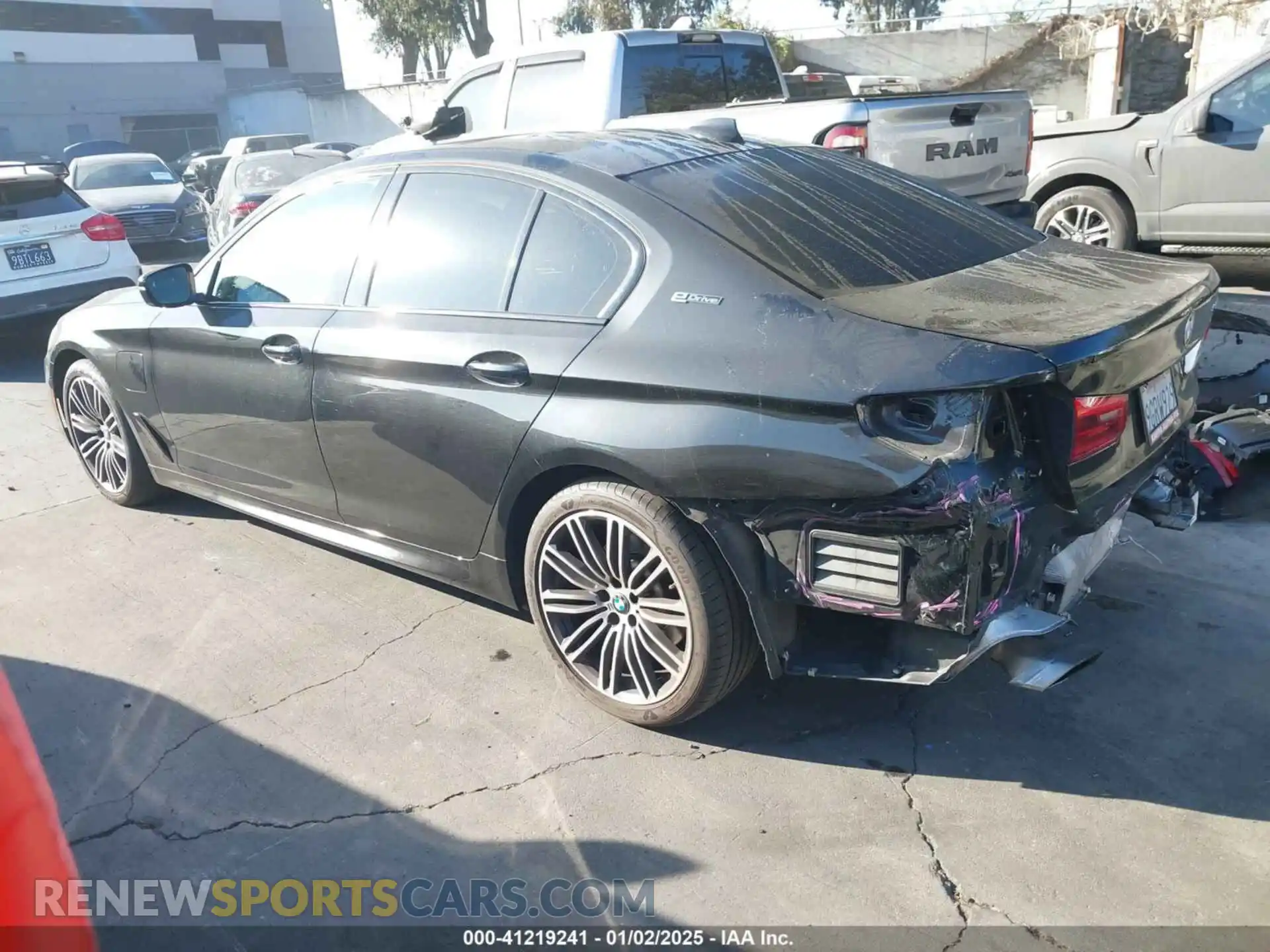 3 Photograph of a damaged car WBAJA9C57KB399703 BMW 530E 2019