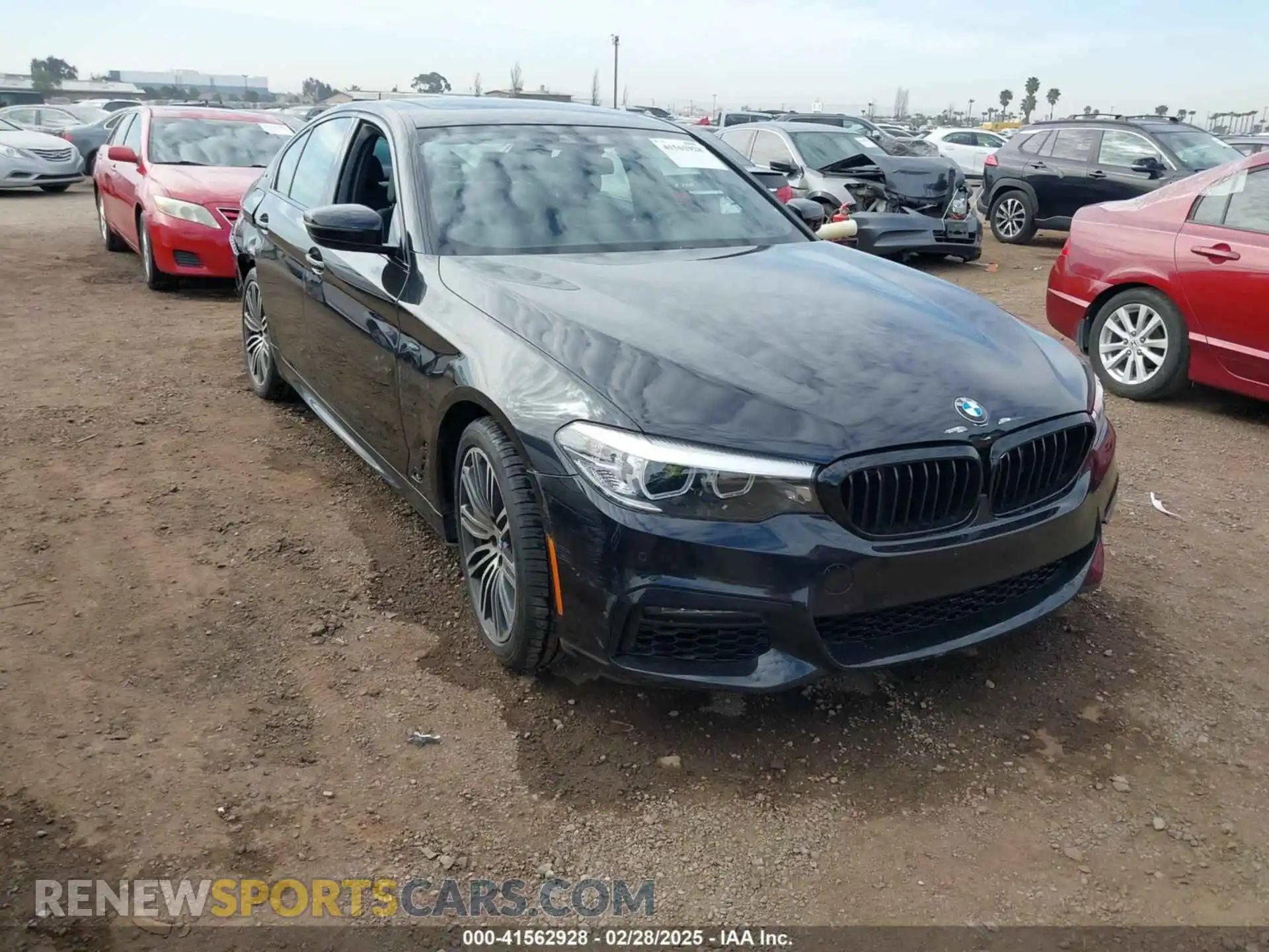1 Photograph of a damaged car WBAJA9C59KB389304 BMW 530E 2019
