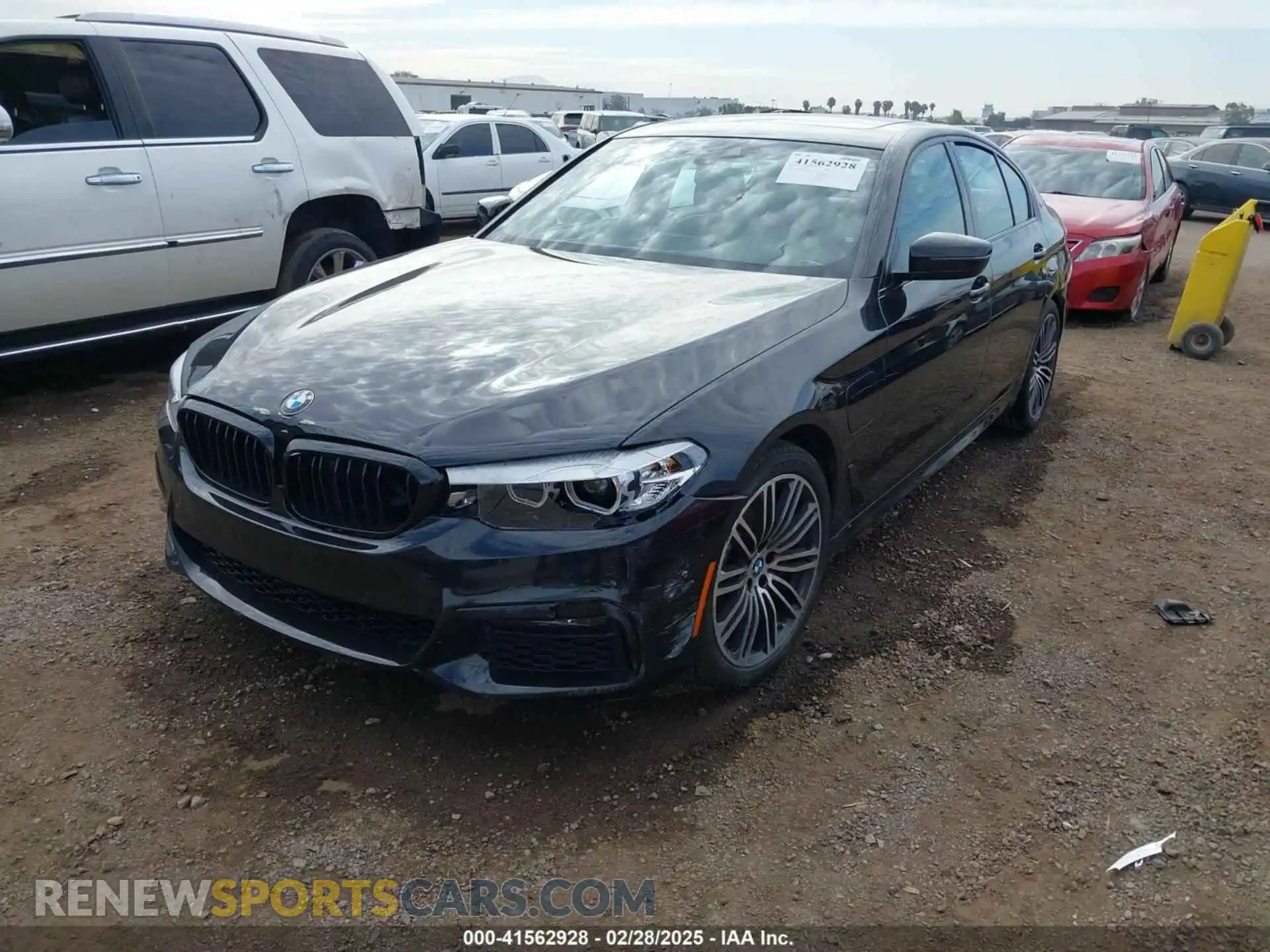 2 Photograph of a damaged car WBAJA9C59KB389304 BMW 530E 2019