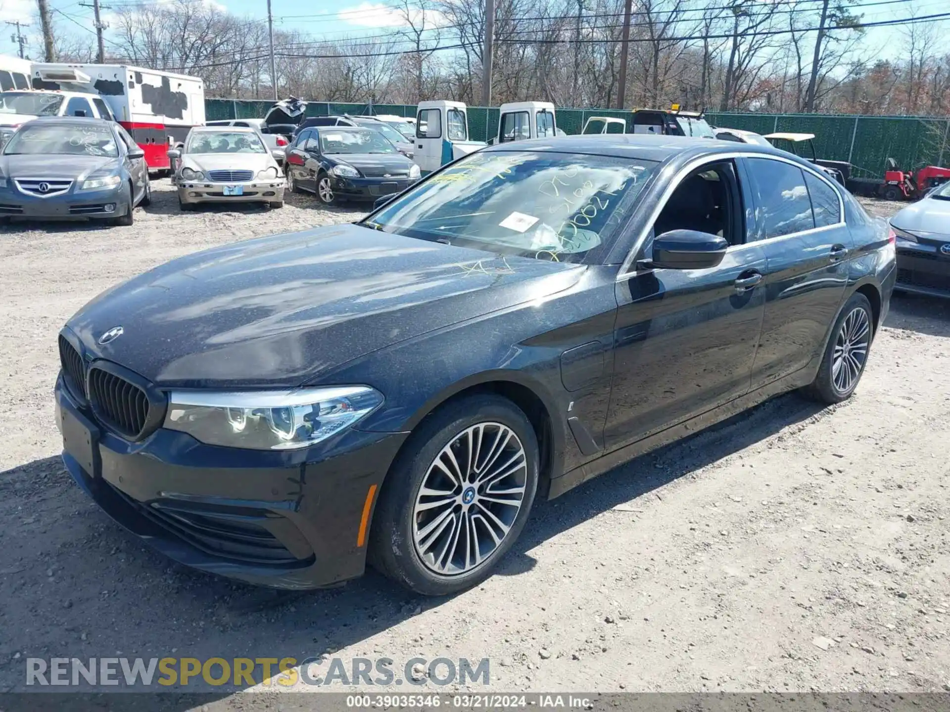 2 Photograph of a damaged car WBAJB1C53KB376997 BMW 530E 2019