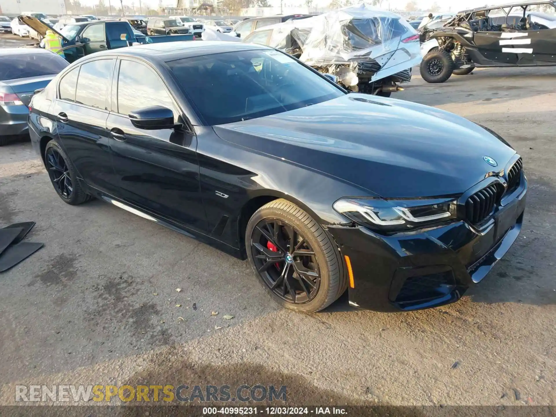 1 Photograph of a damaged car WBA13AG07PCL98367 BMW 530E 2023