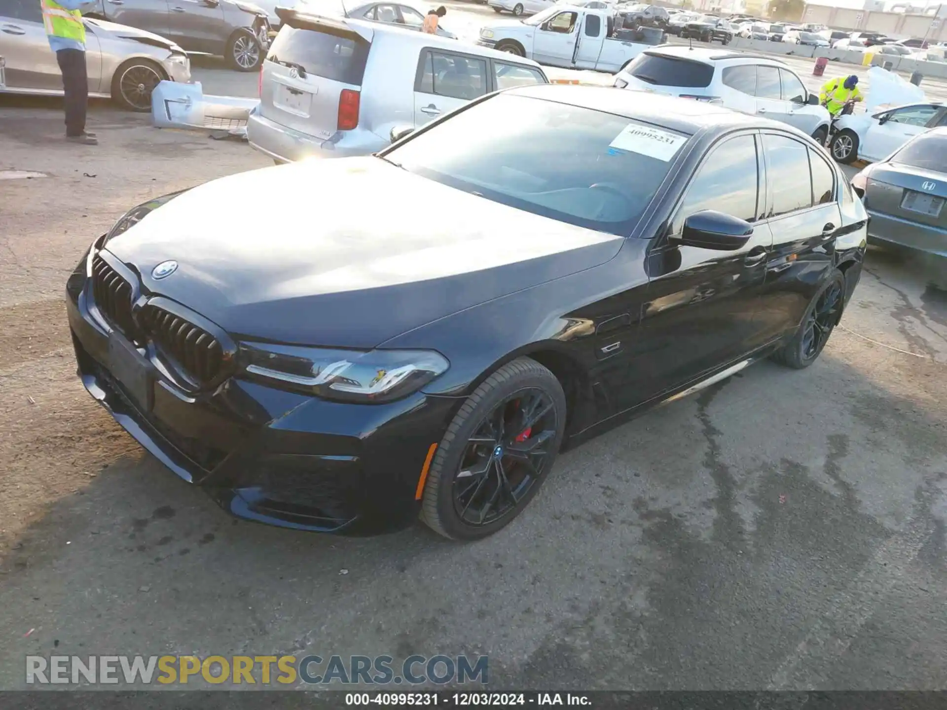 2 Photograph of a damaged car WBA13AG07PCL98367 BMW 530E 2023