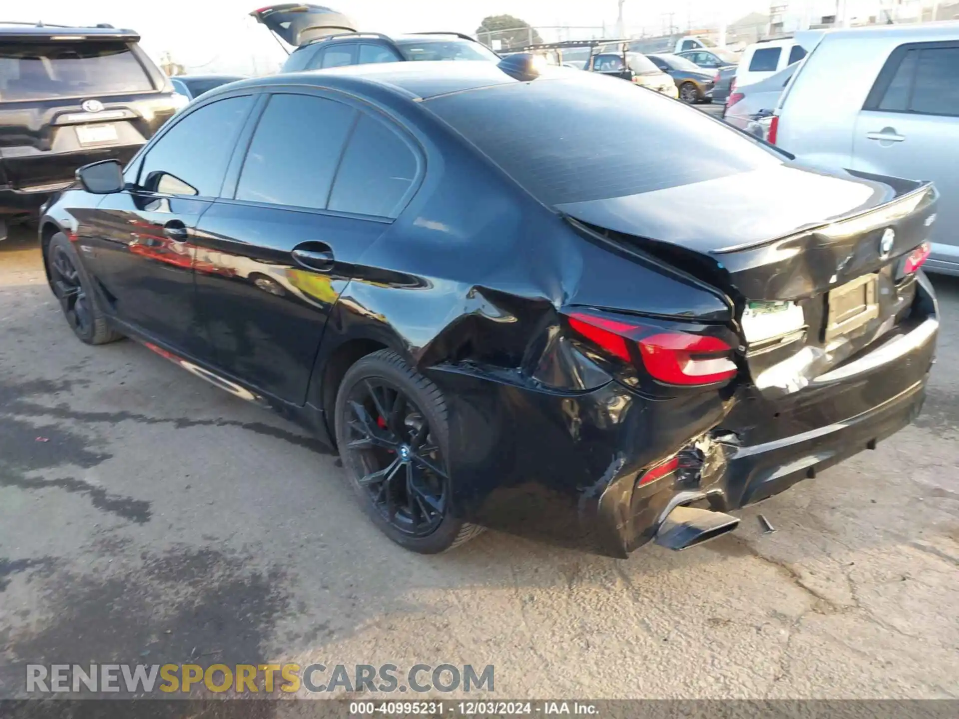 3 Photograph of a damaged car WBA13AG07PCL98367 BMW 530E 2023