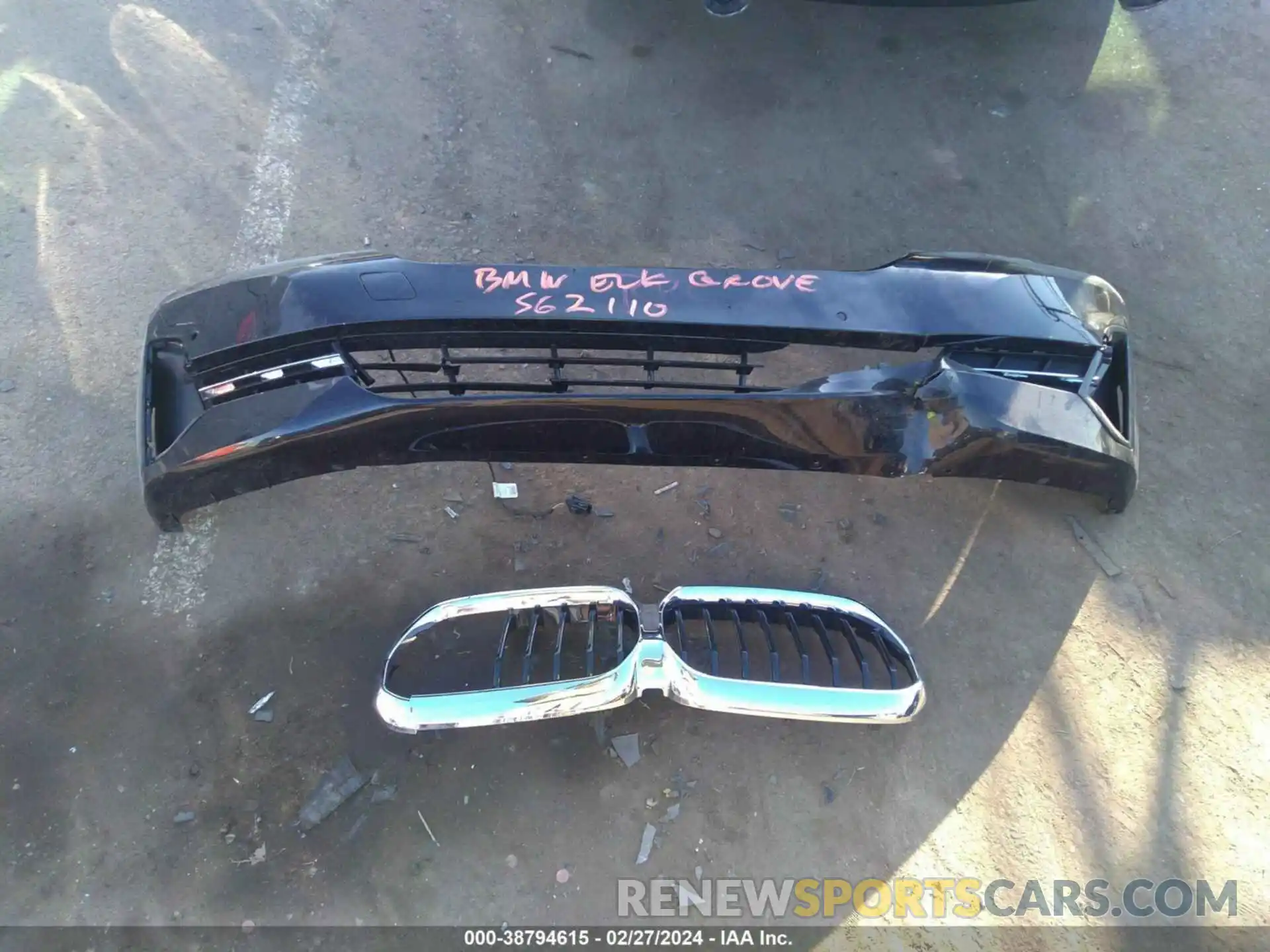 12 Photograph of a damaged car WBA13AG07PCN31550 BMW 530E 2023