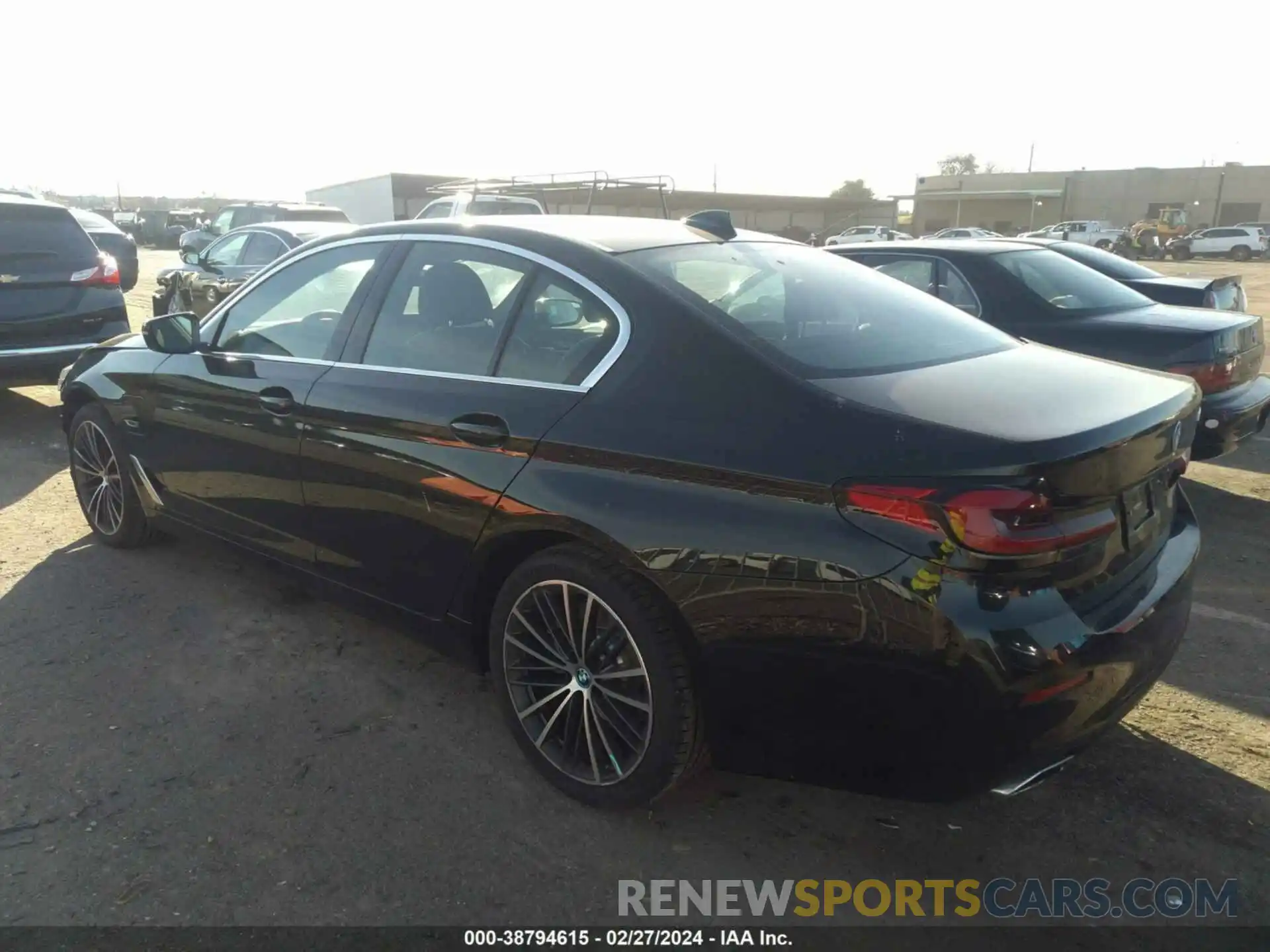 3 Photograph of a damaged car WBA13AG07PCN31550 BMW 530E 2023