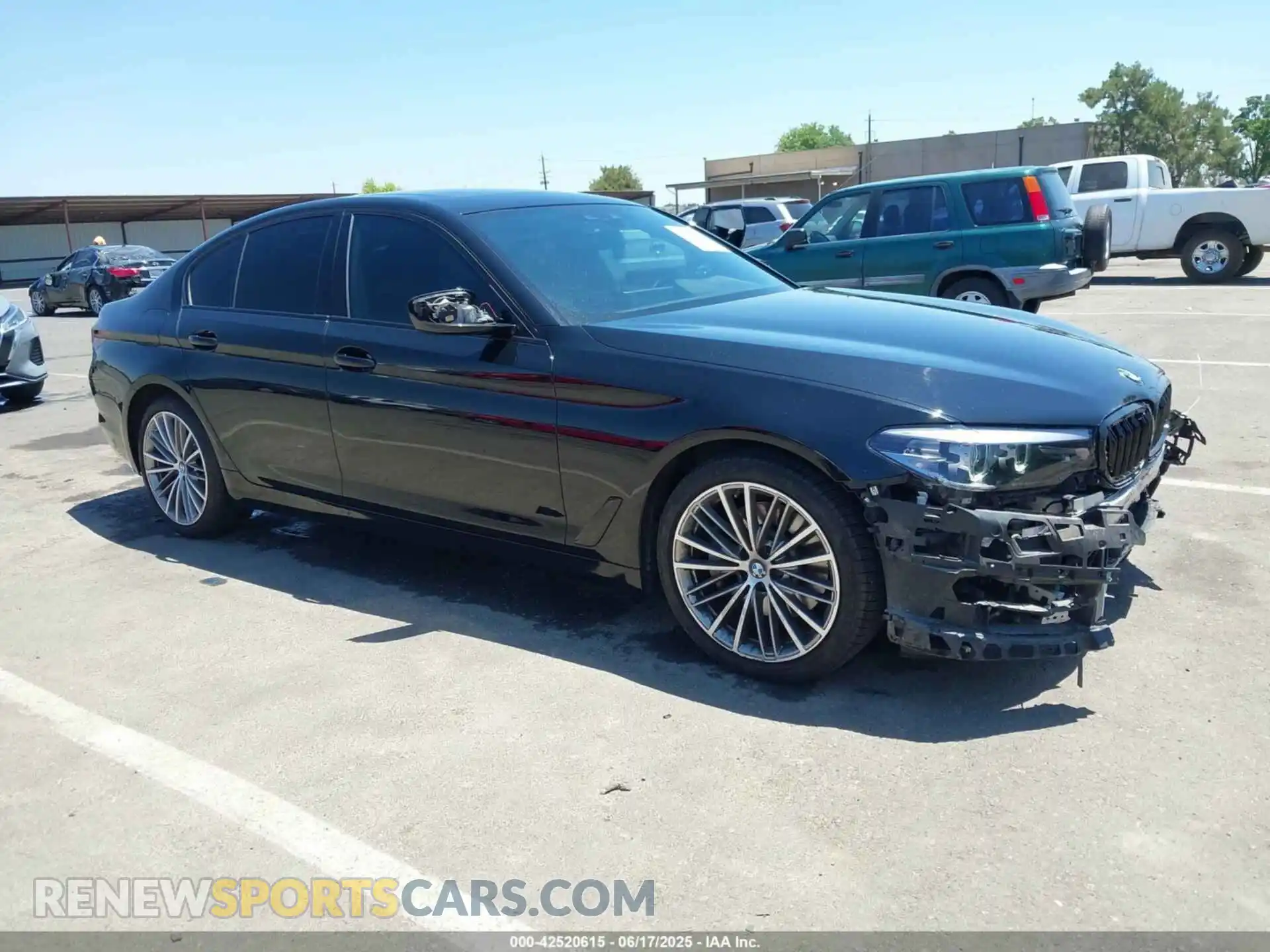 1 Photograph of a damaged car WBAJA5C58KBX86687 BMW 530I 2019