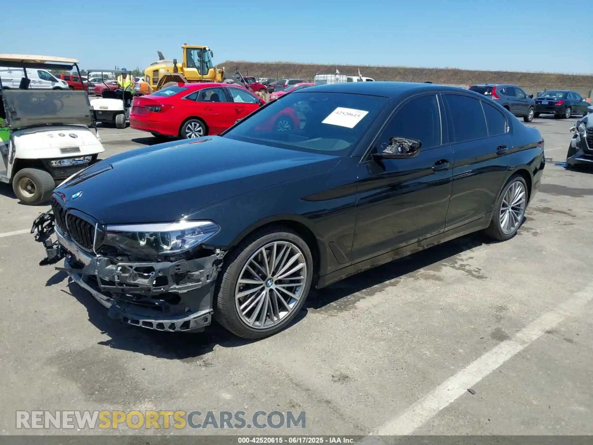 2 Photograph of a damaged car WBAJA5C58KBX86687 BMW 530I 2019