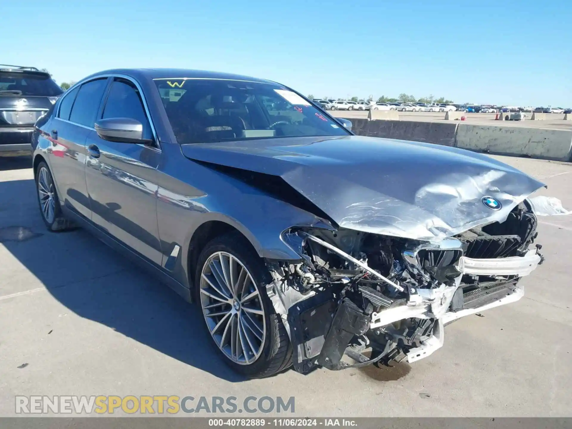 1 fotografías del automóvil dañado WBAJA5C58KWA57746 BMW 530I 2019