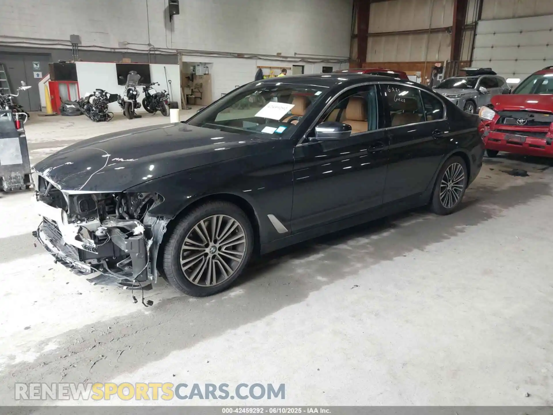 2 Photograph of a damaged car WBAJA7C50KG911079 BMW 530I 2019