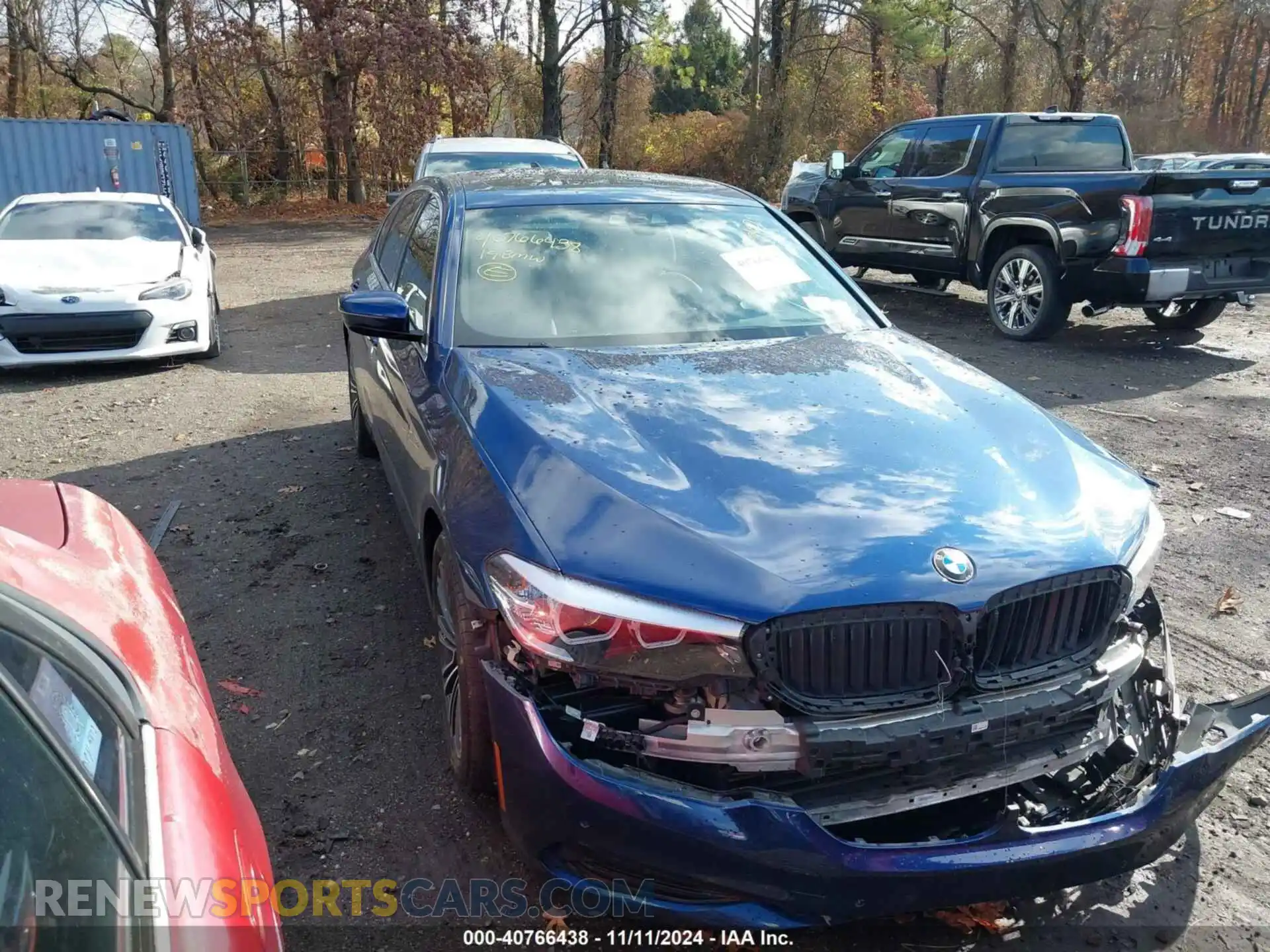 1 fotografías del automóvil dañado WBAJA7C57KWW25316 BMW 530I 2019