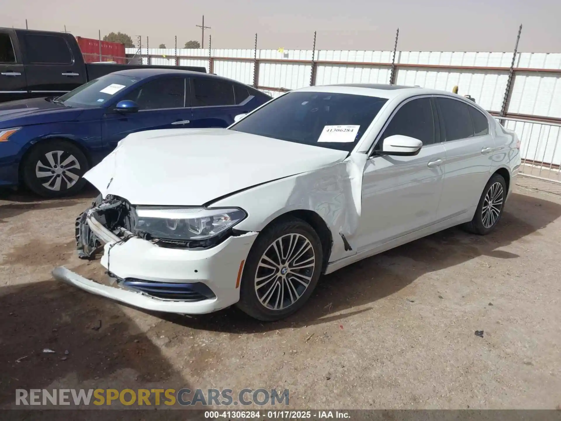 2 Photograph of a damaged car WBAJR3C01LWW67827 BMW 530I 2020