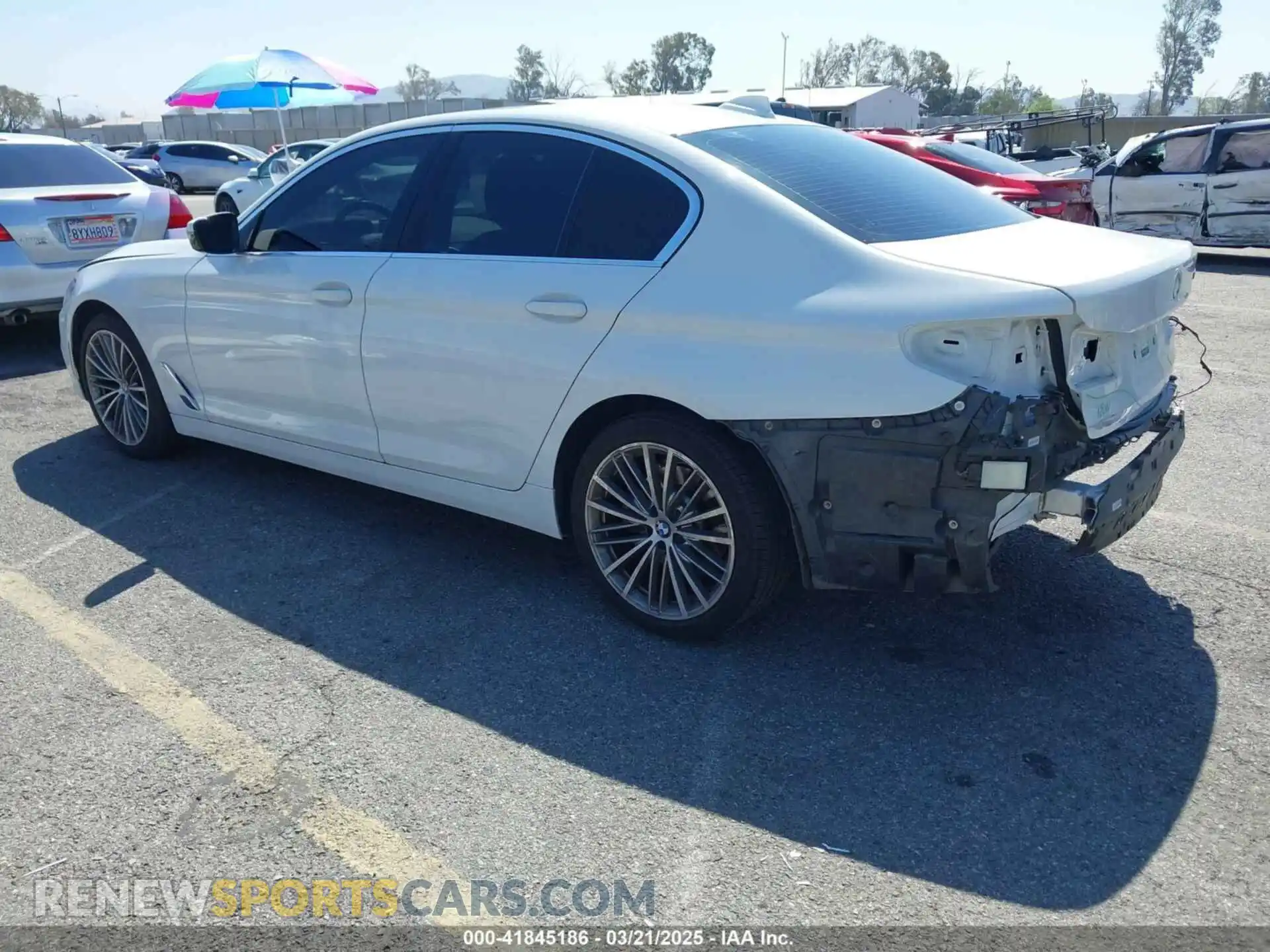 3 Photograph of a damaged car WBAJR3C06LCE63836 BMW 530I 2020